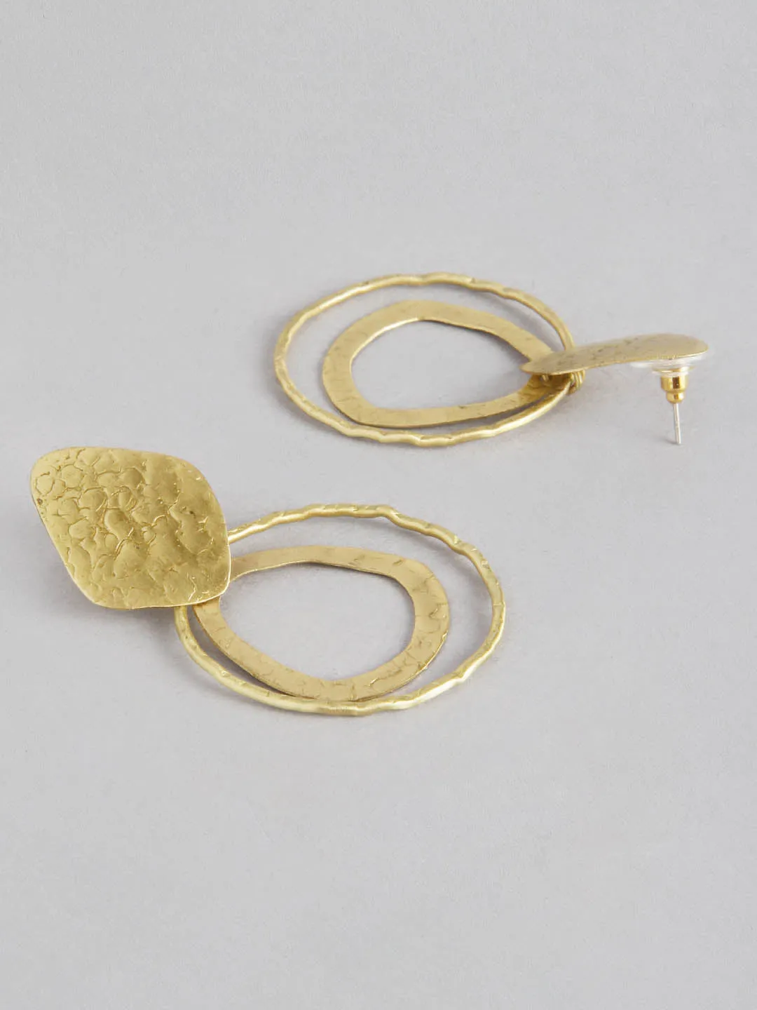 2 Oval Sheet Earring