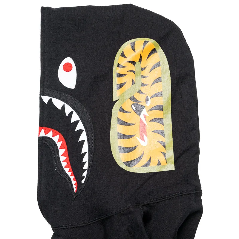 A Bathing Ape Shark Pullover Hoodie - Black