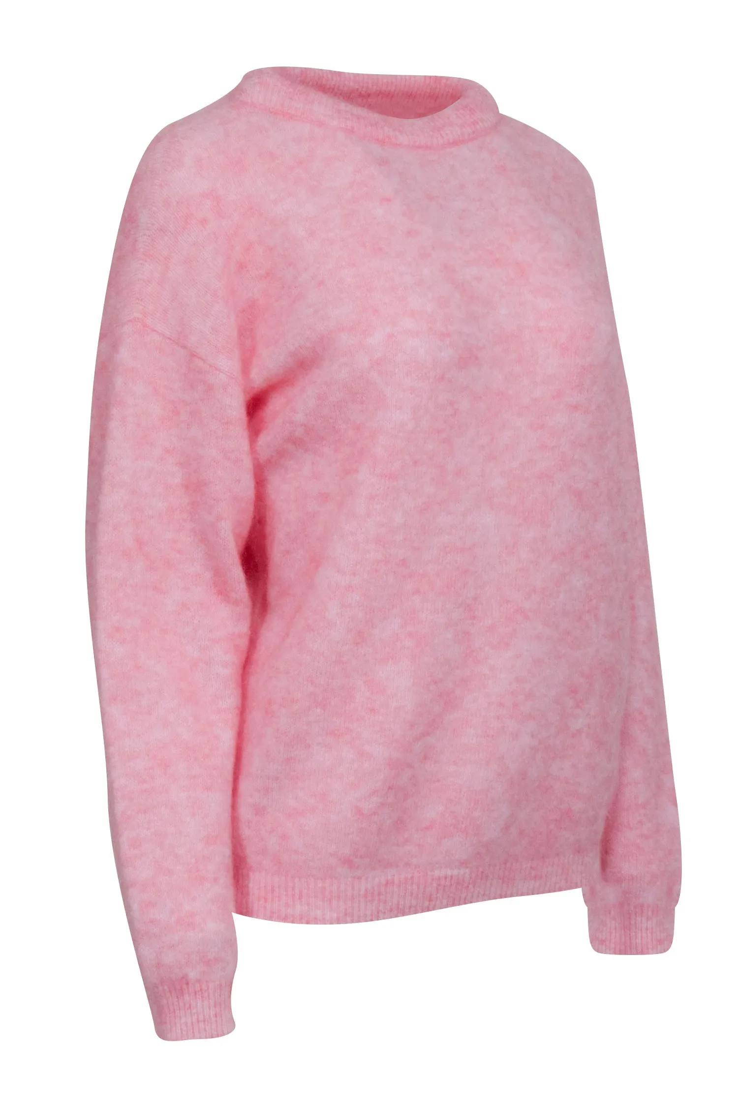 Acne Studios - Pink Mohair Blend Crewneck Sweater Sz XXS