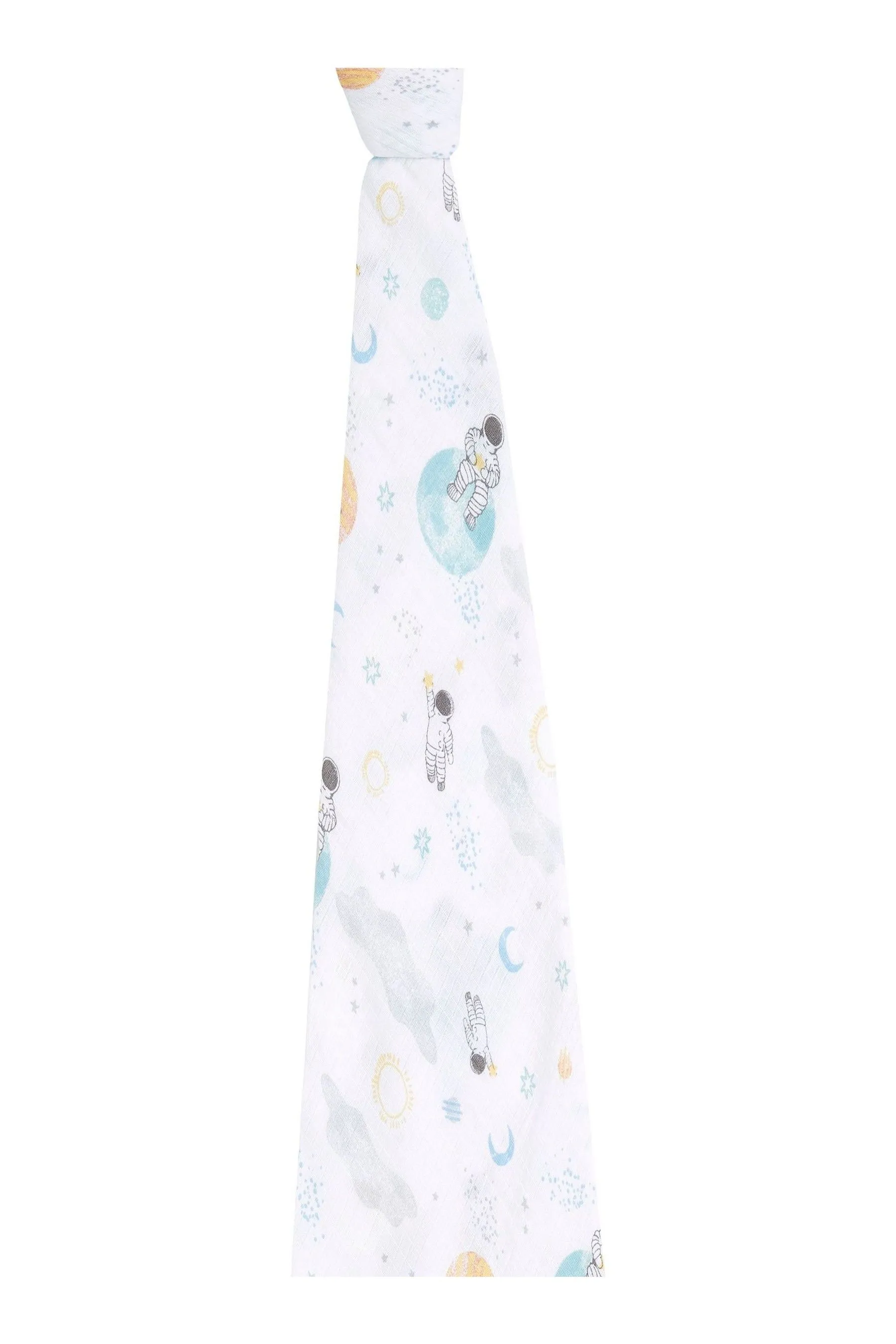 aden + anais Natural Essentials Cotton Muslin Blanket Space Explorers