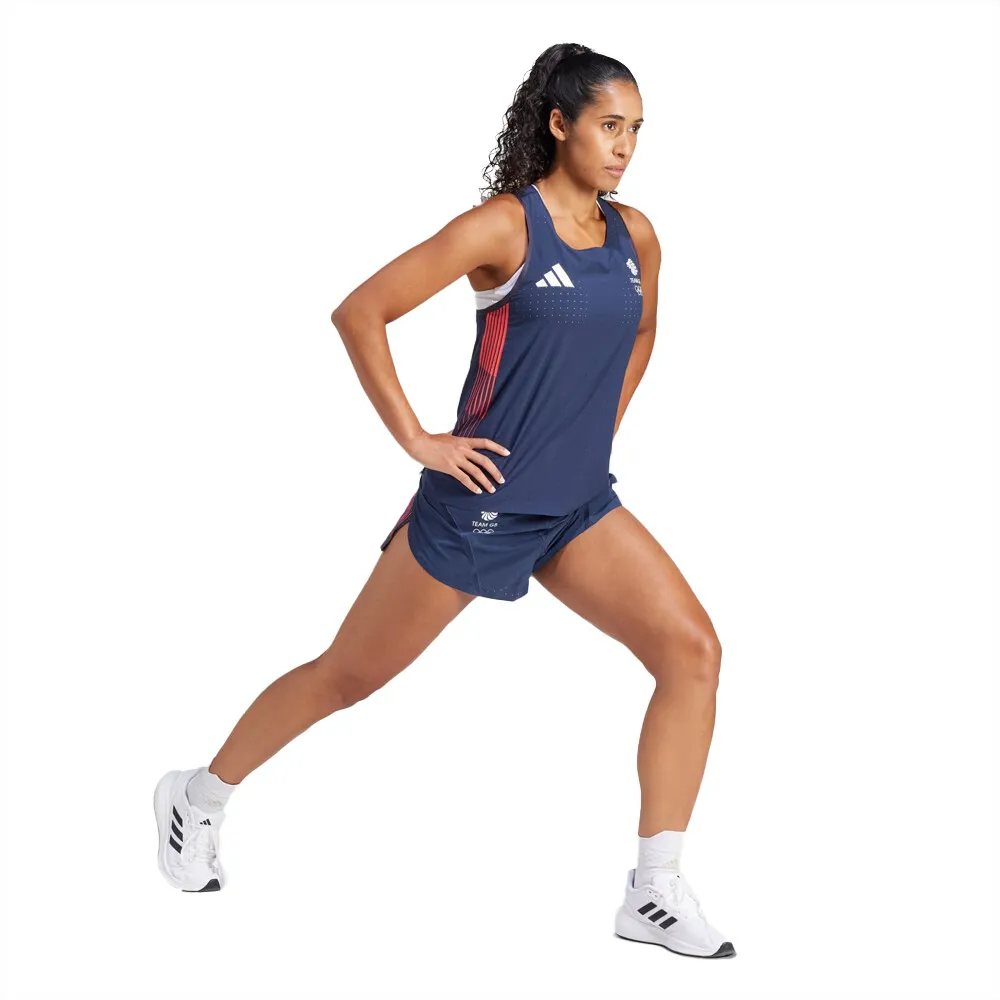 adidas Adizero Team GB Women's Running Vest - AW24