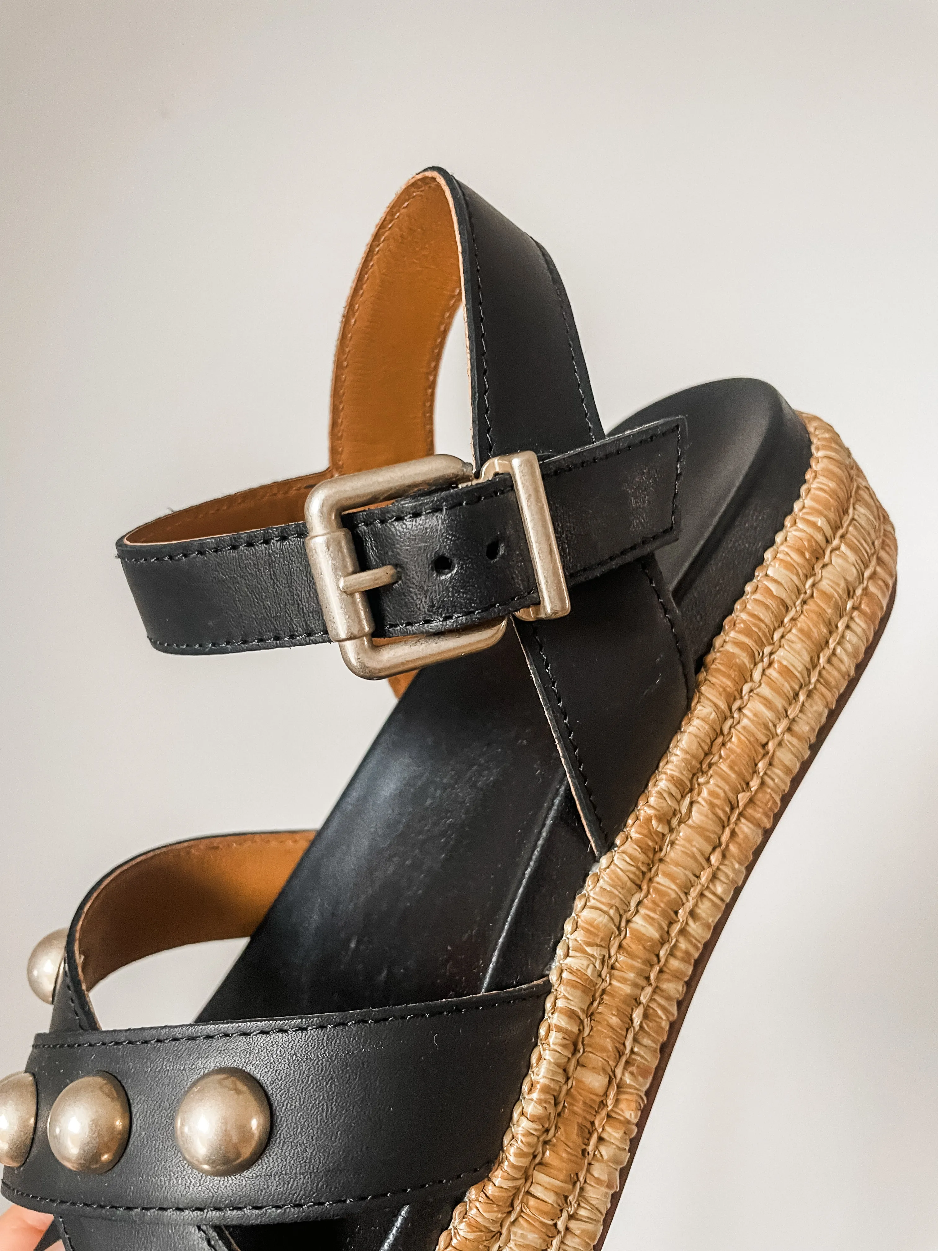 Alpe Bali Leather Flatform Sandals PREMIUM BRAND