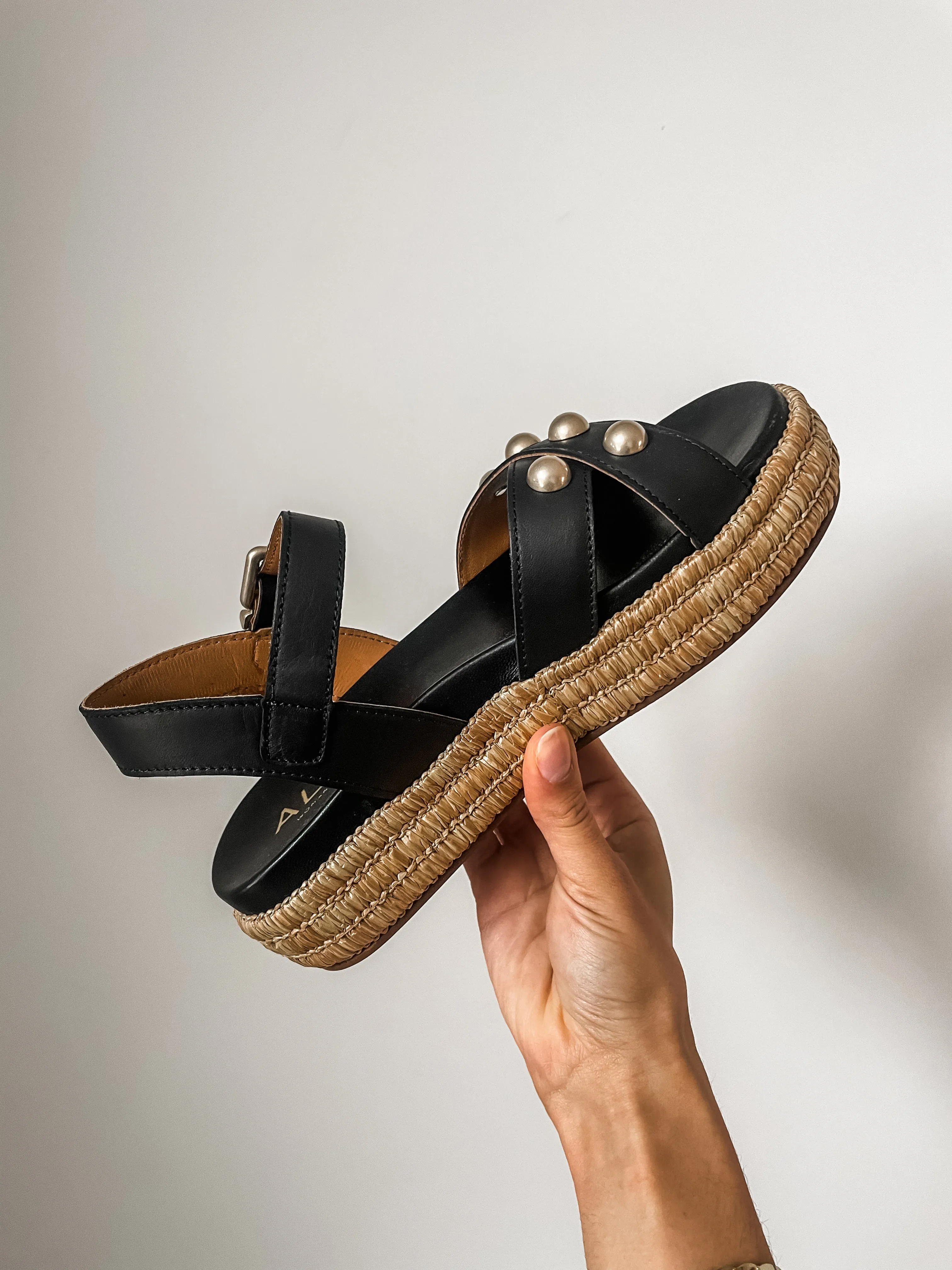 Alpe Bali Leather Flatform Sandals PREMIUM BRAND