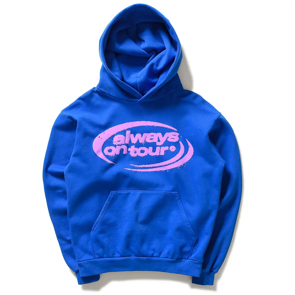 Always On Tour Spinner Hoodie - Cerulean