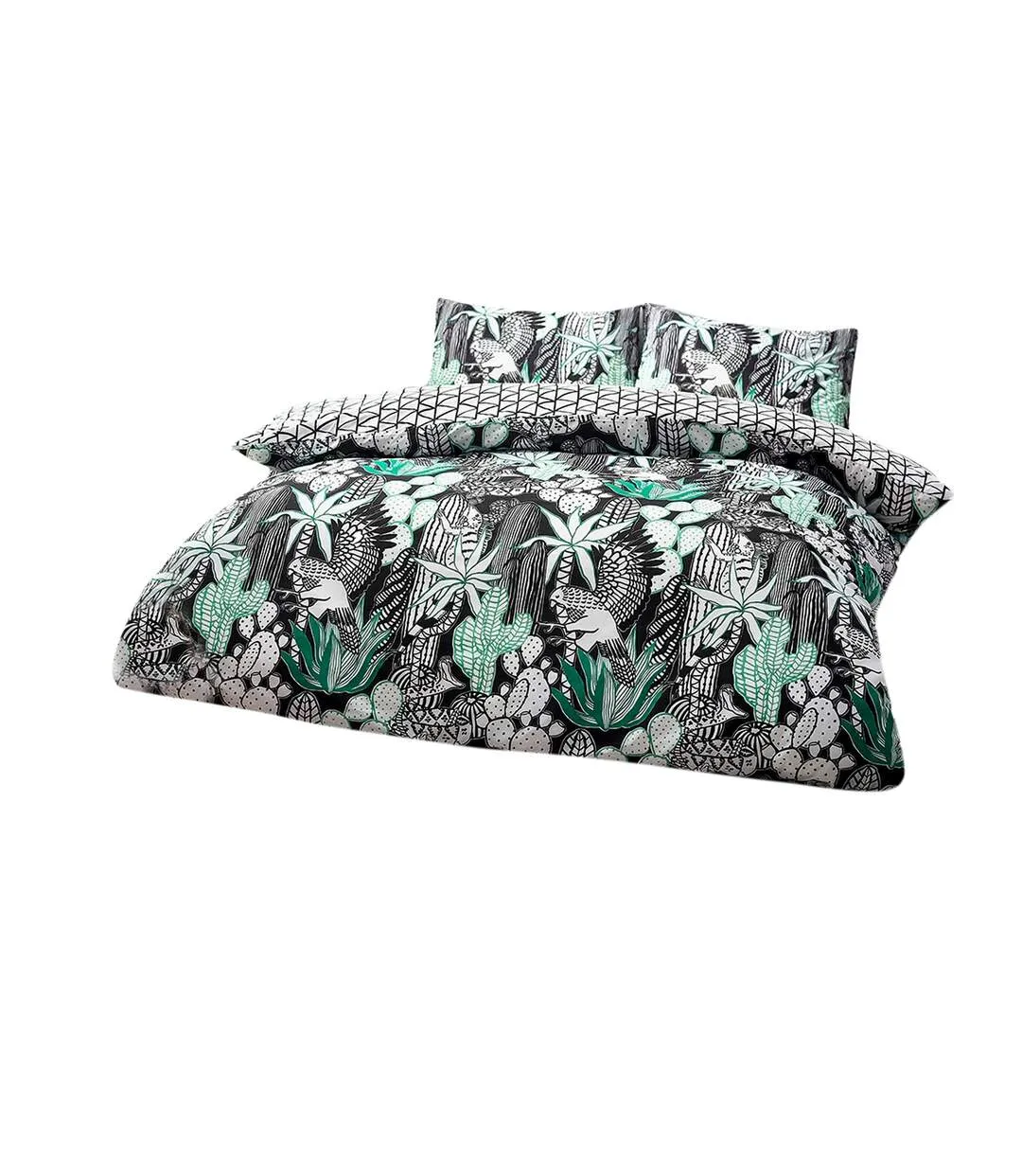 Arizona duvet cover set white/black Style Lab