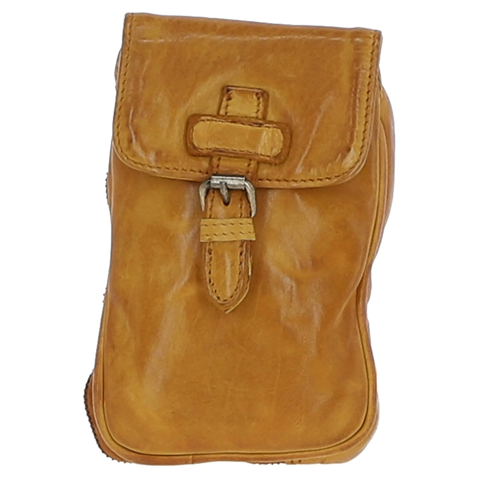 Ashwood Leather Crossbody Smart Phone Bag Yellow: D-99