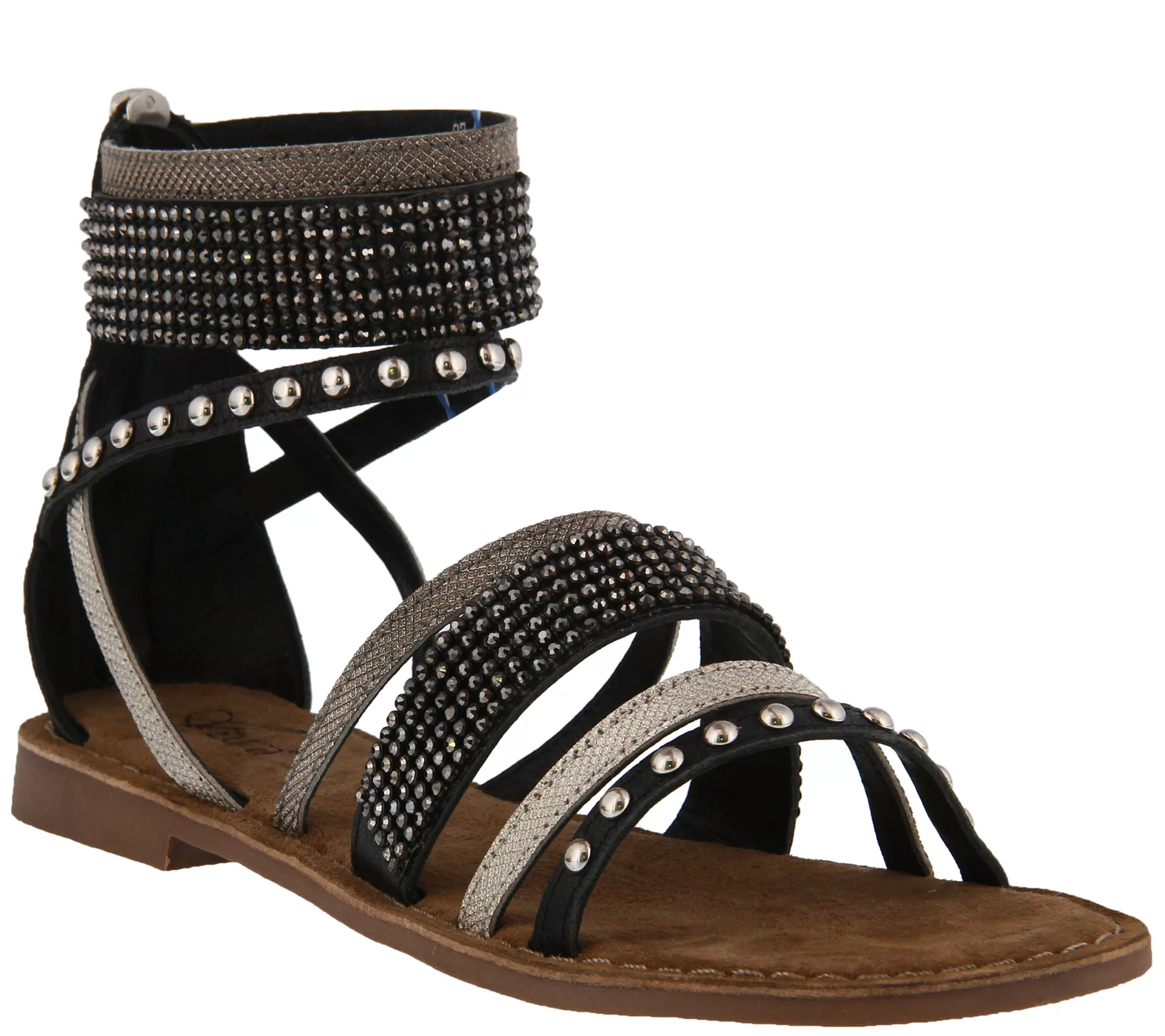 Azura by SpringStep Strappy Embellished Sandals- Belalia