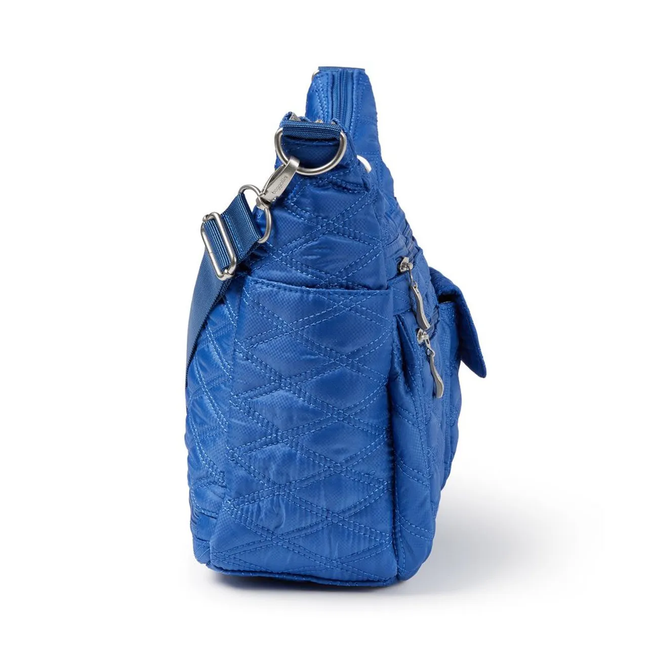 Baggallini Modern Everywhere Hobo - Atlantic Blue Quilt