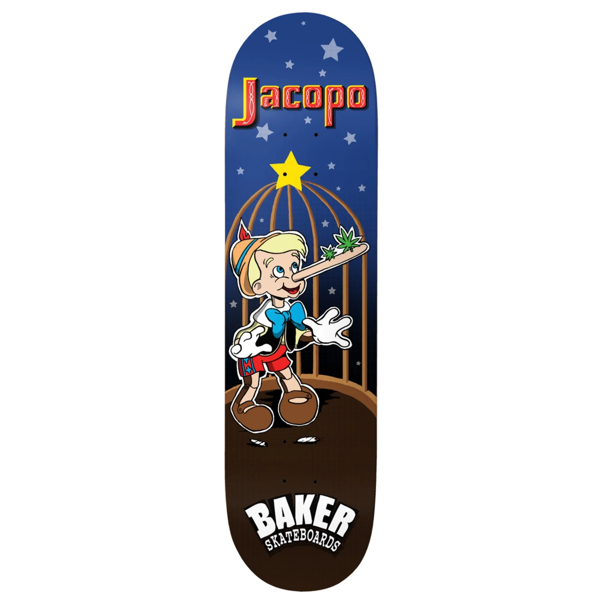 BAKER SKATEBOARDS JACOPO 8.0