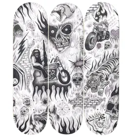 BAKER SKATEBOARDS TRYPTIC DECK SET