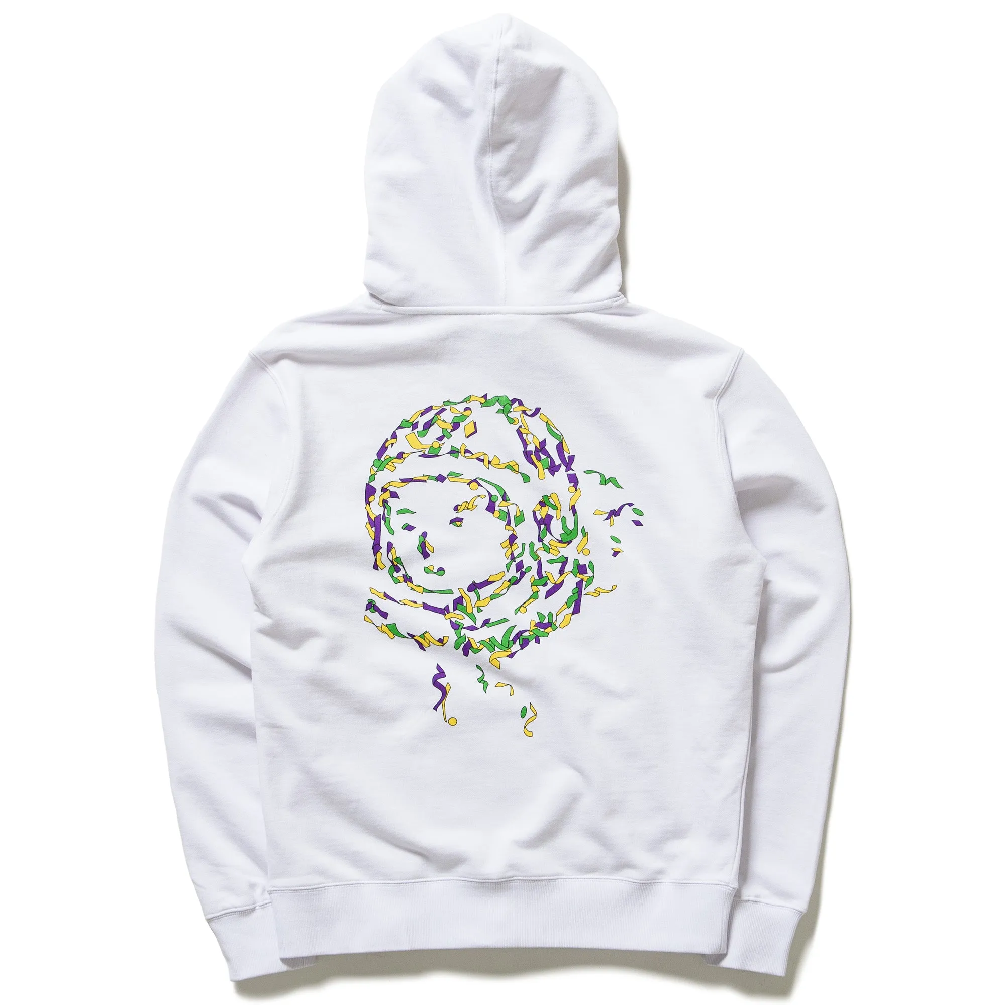 Billionaire Boys Club Confetti Helmet Hoodie - White