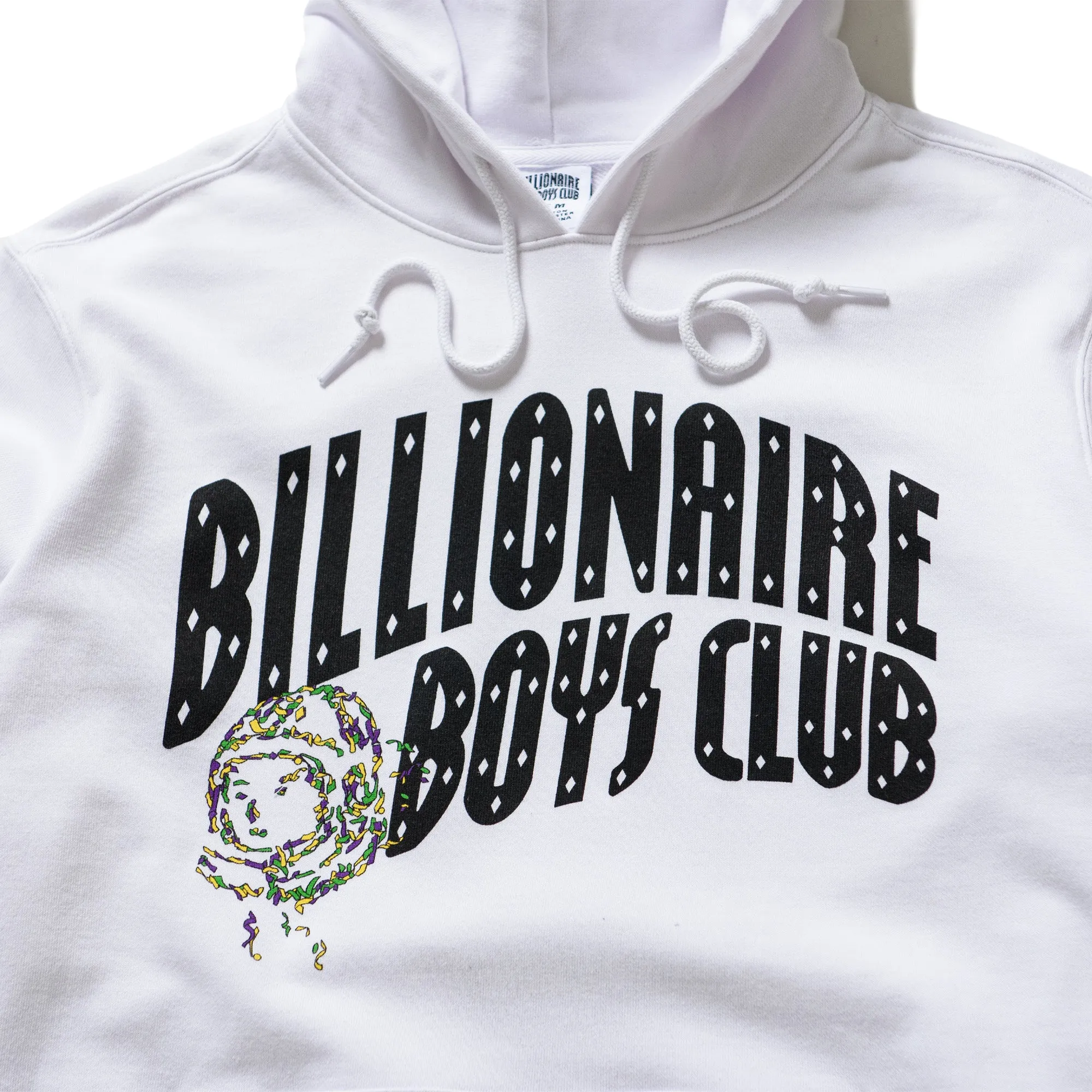 Billionaire Boys Club Confetti Helmet Hoodie - White