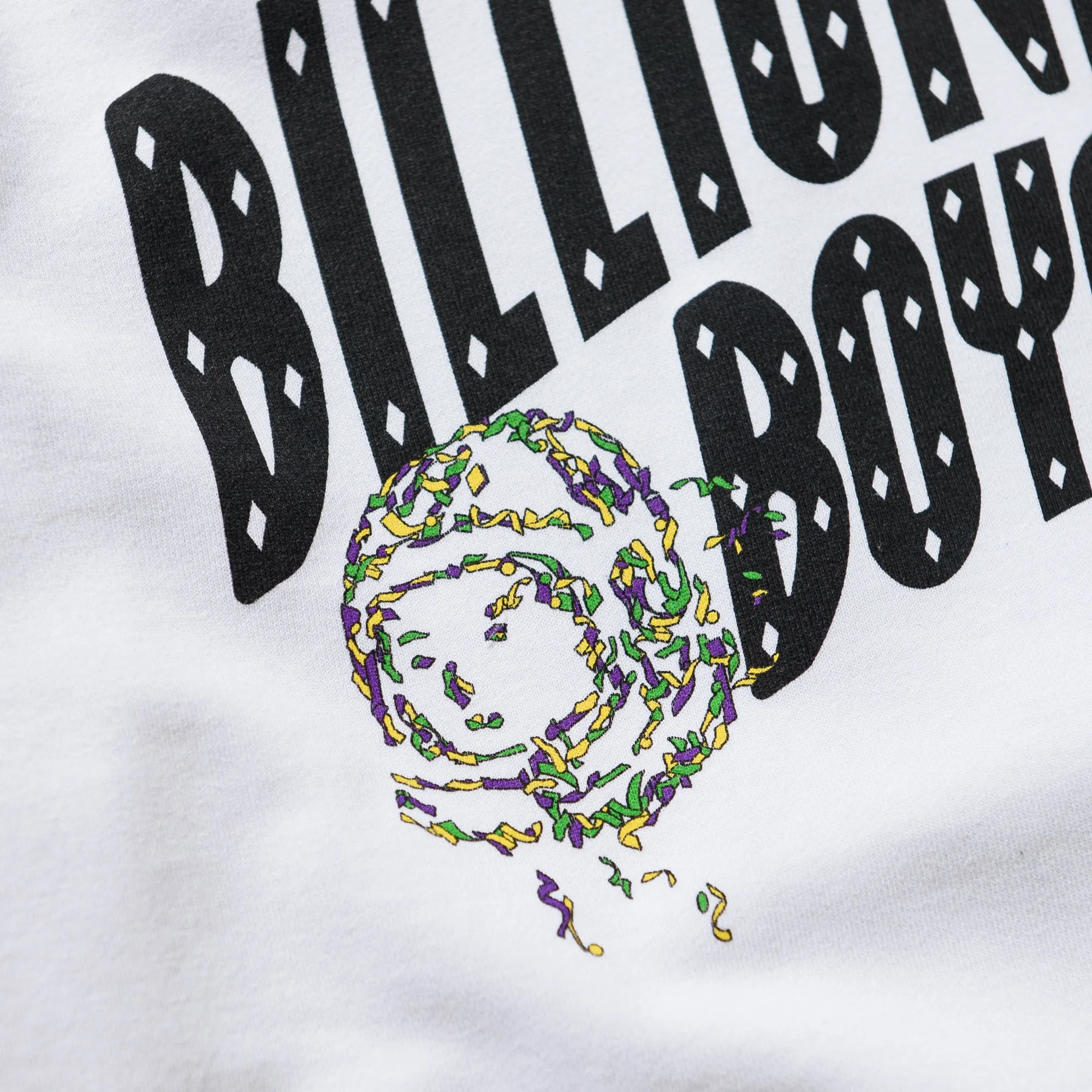 Billionaire Boys Club Confetti Helmet Hoodie - White