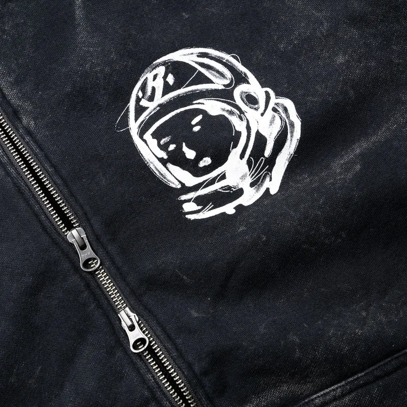 Billionaire Boys Club Zip Helmet Hoodie - Black