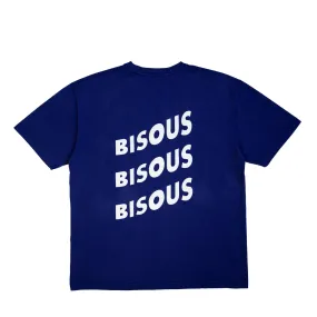 Bisous Skateboards - Sonics T-Shirt - Royal-