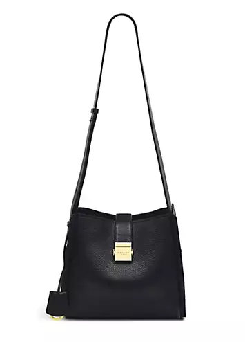 Black Sloane Street Medium Ziptop Crossbody Bag by Radley London | Look Again