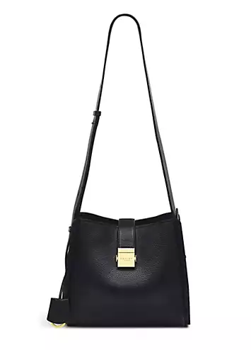 Black Sloane Street Medium Ziptop Crossbody Bag by Radley London | Look Again