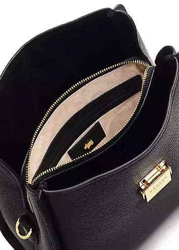 Black Sloane Street Medium Ziptop Crossbody Bag by Radley London | Look Again