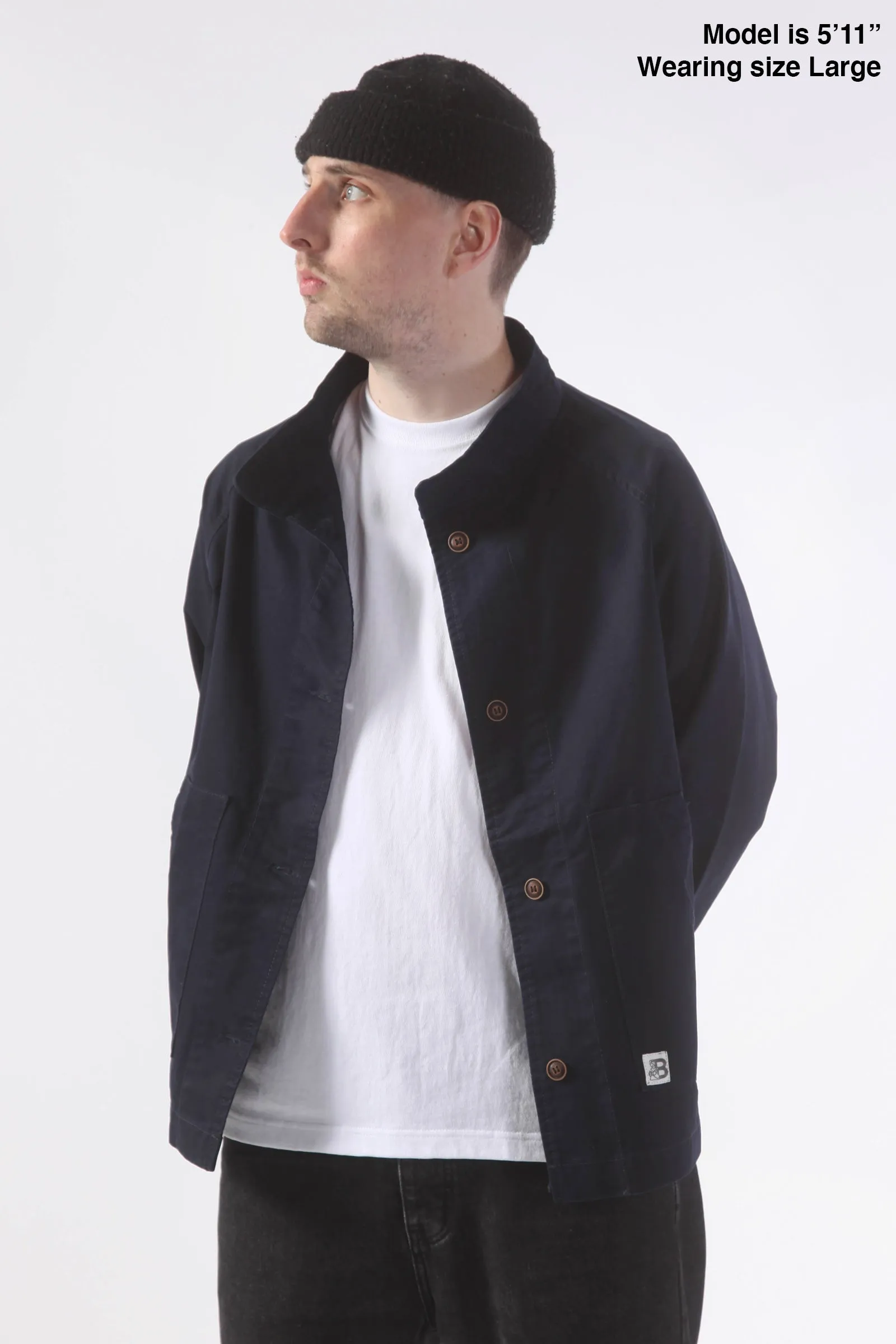 Blacksmith - Left Handed Work Jacket - Navy