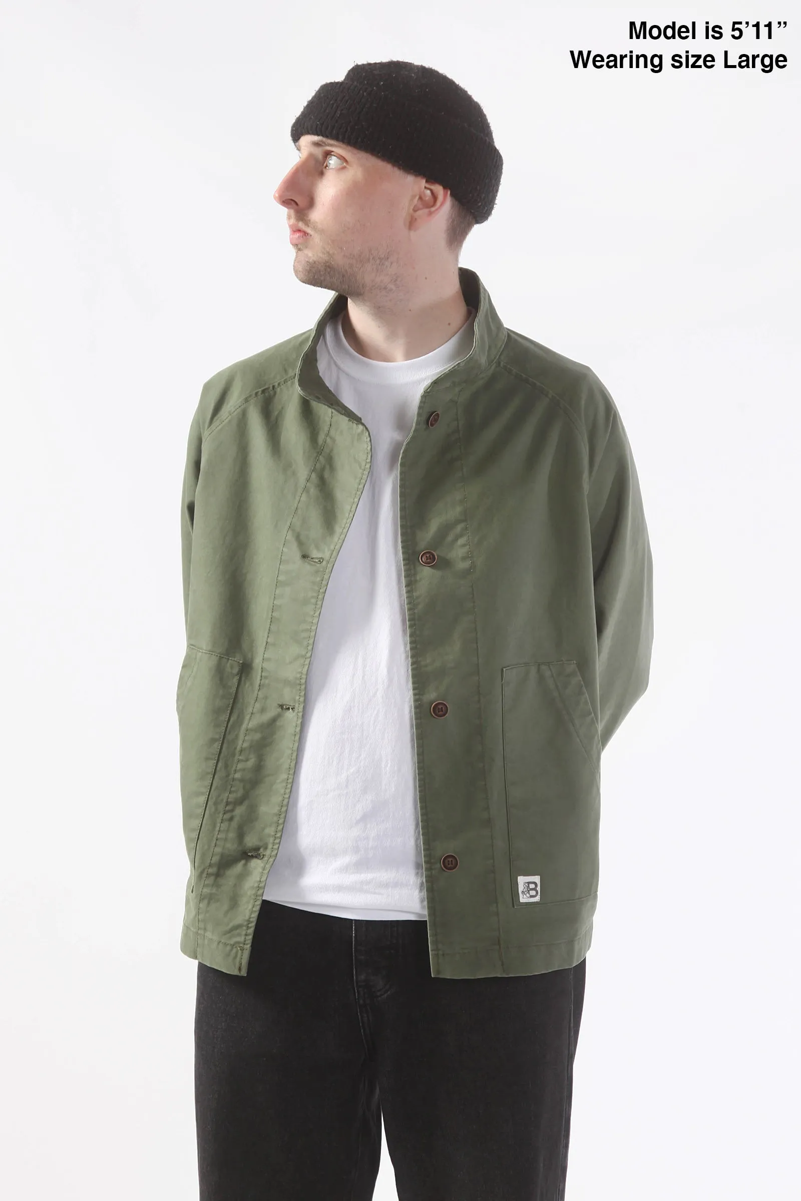 Blacksmith - Left Handed Work Jacket - Olive