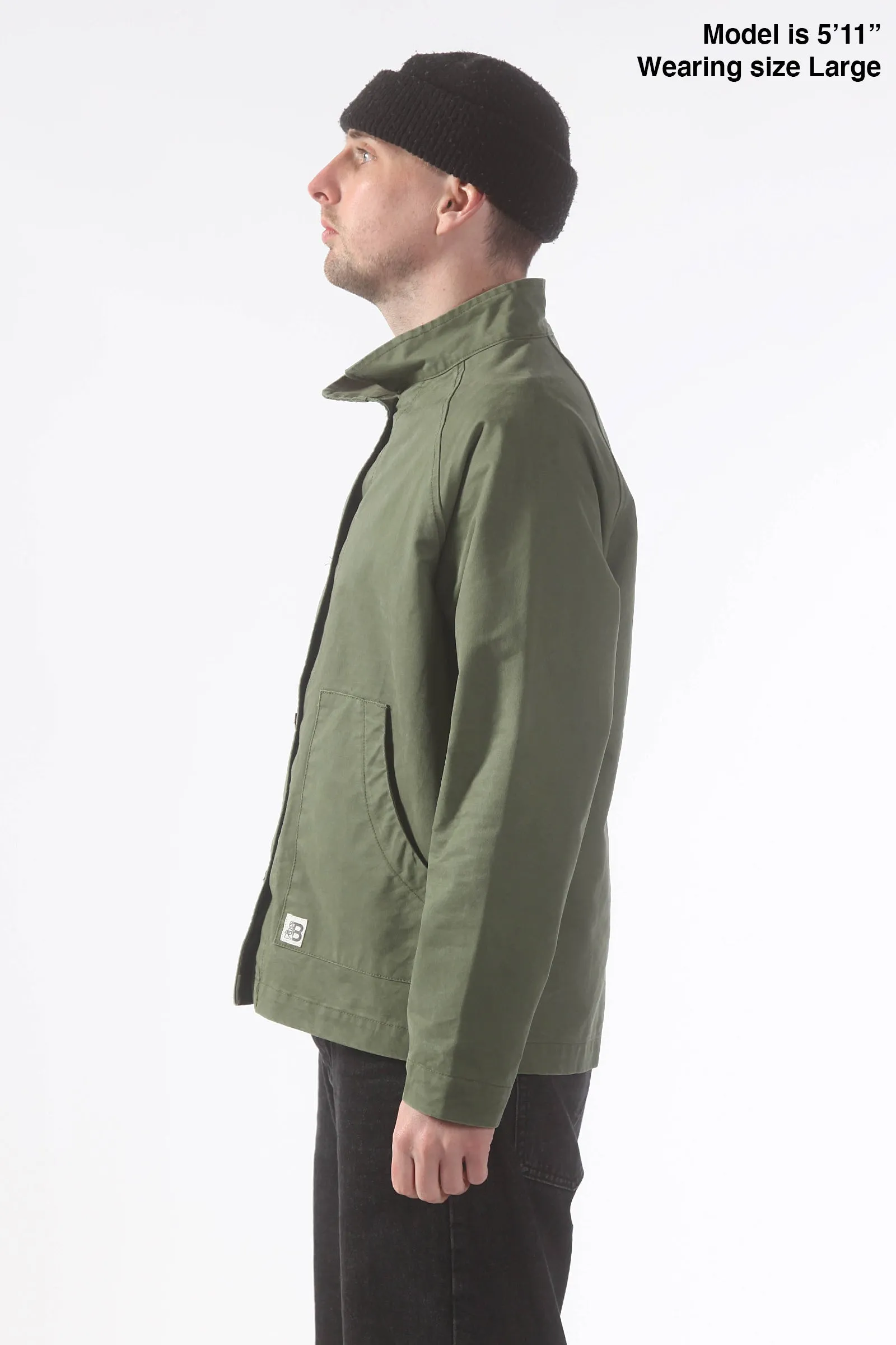 Blacksmith - Left Handed Work Jacket - Olive