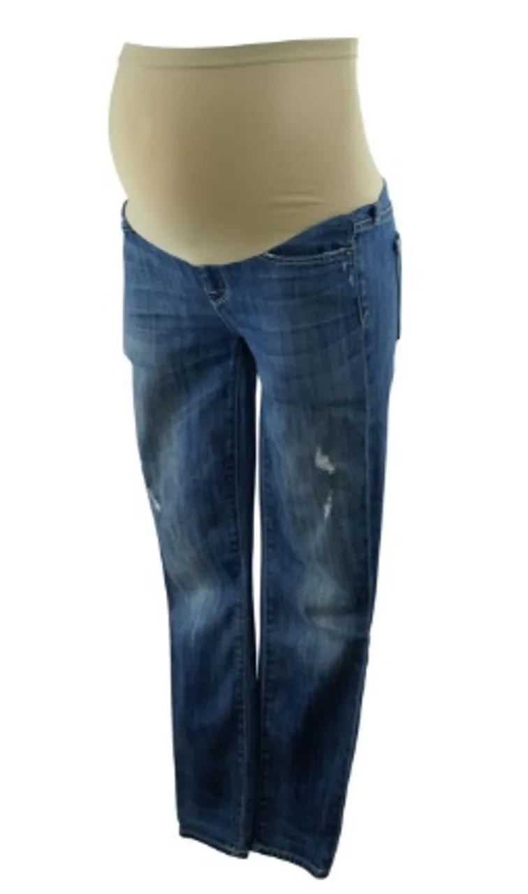 Blue Distressed A Pea in the Pod Collection and Vince Maternity Jeans (Like New - Size X-Small)