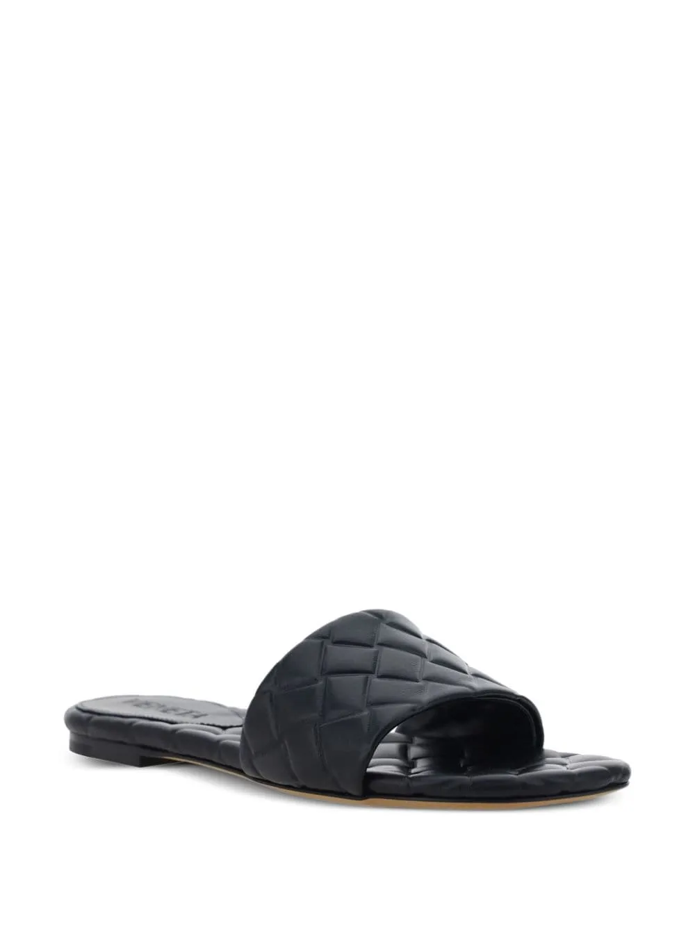 Bottega Veneta    Bottega Veneta Amy Leather Flat Mules