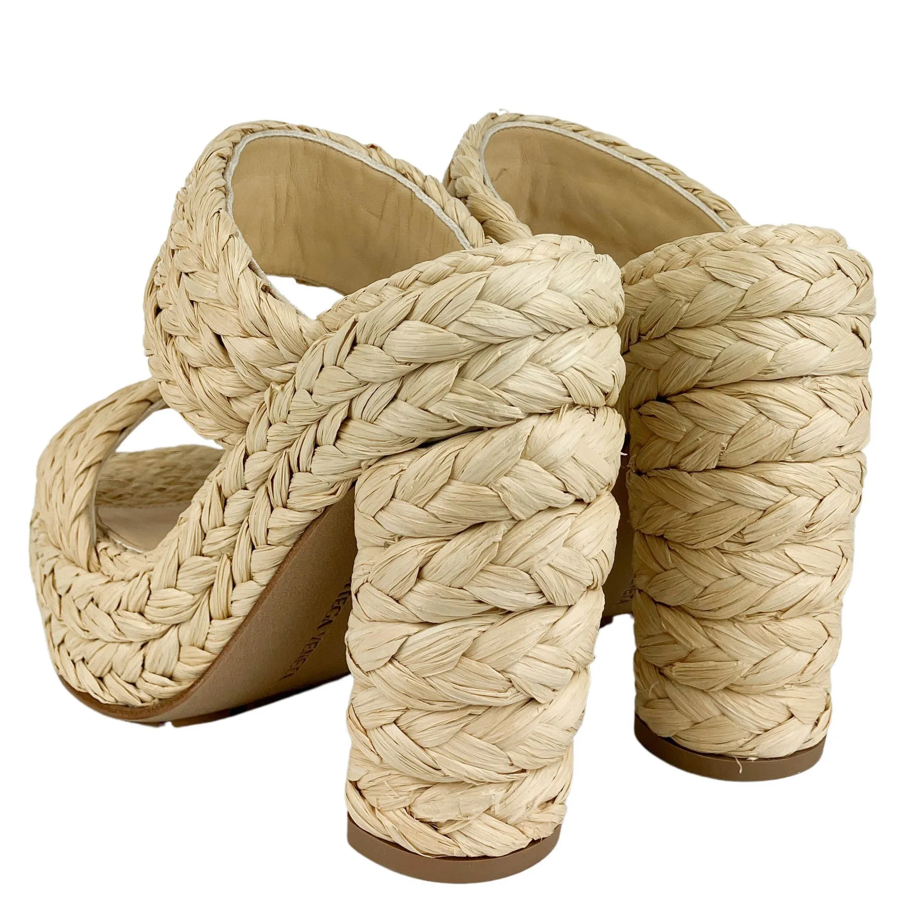 Bottega Veneta Canalazzo Sandals in Cane Sugar