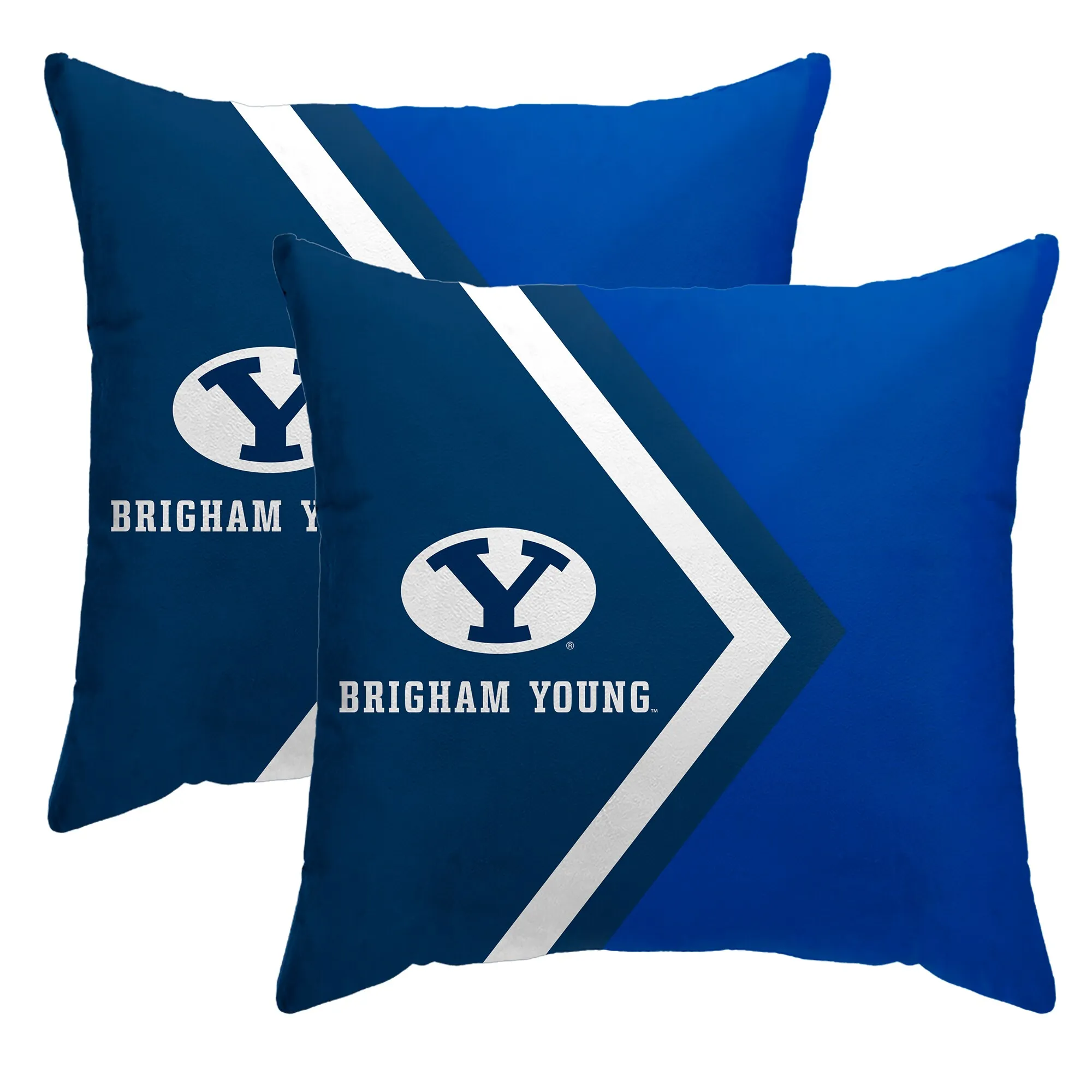 BYU Cougars 16'' x 16'' Side Arrow Poly Span Decor Pillows 2-Pack