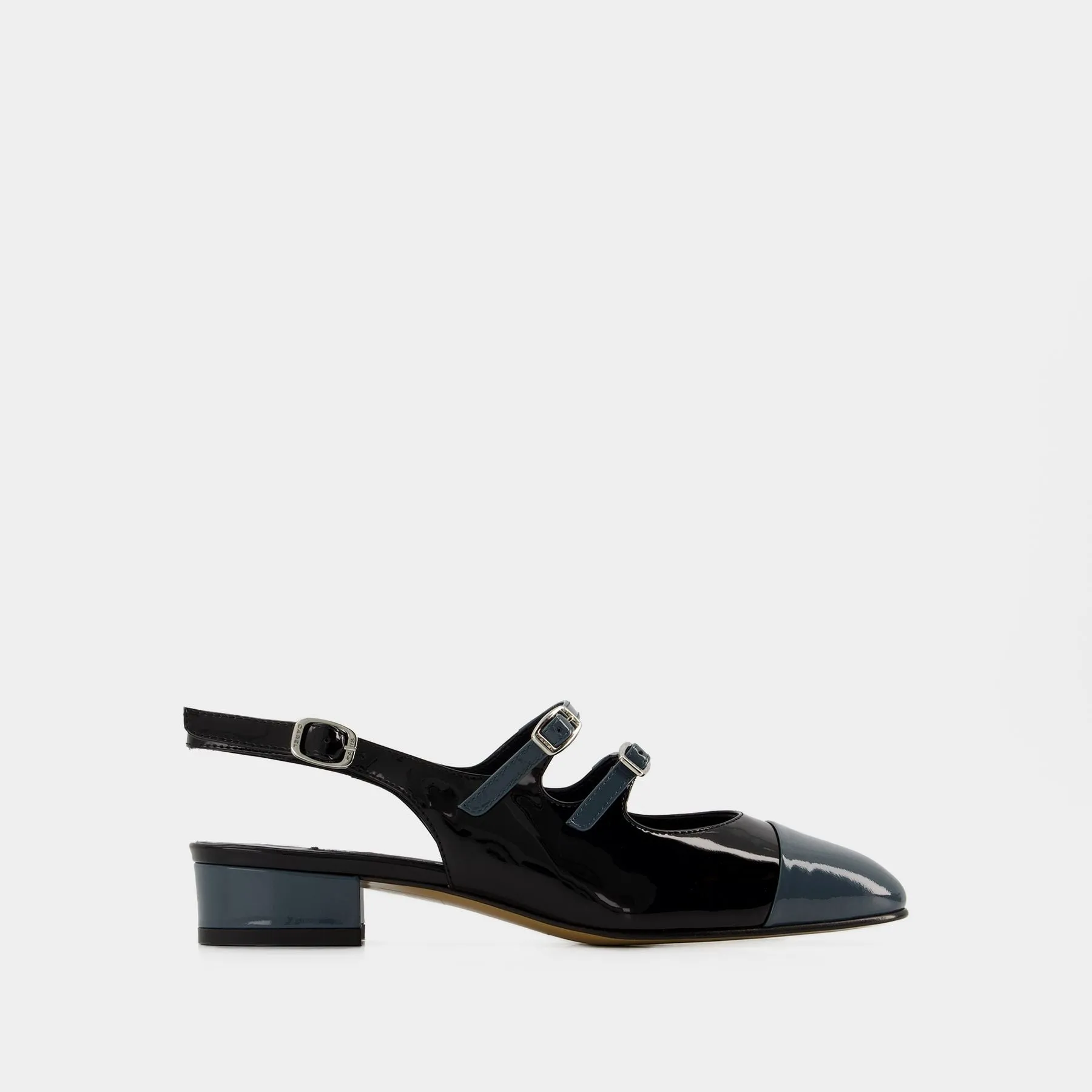 Carel  Abricot Sandals - Carel - Leather - Black/Blue