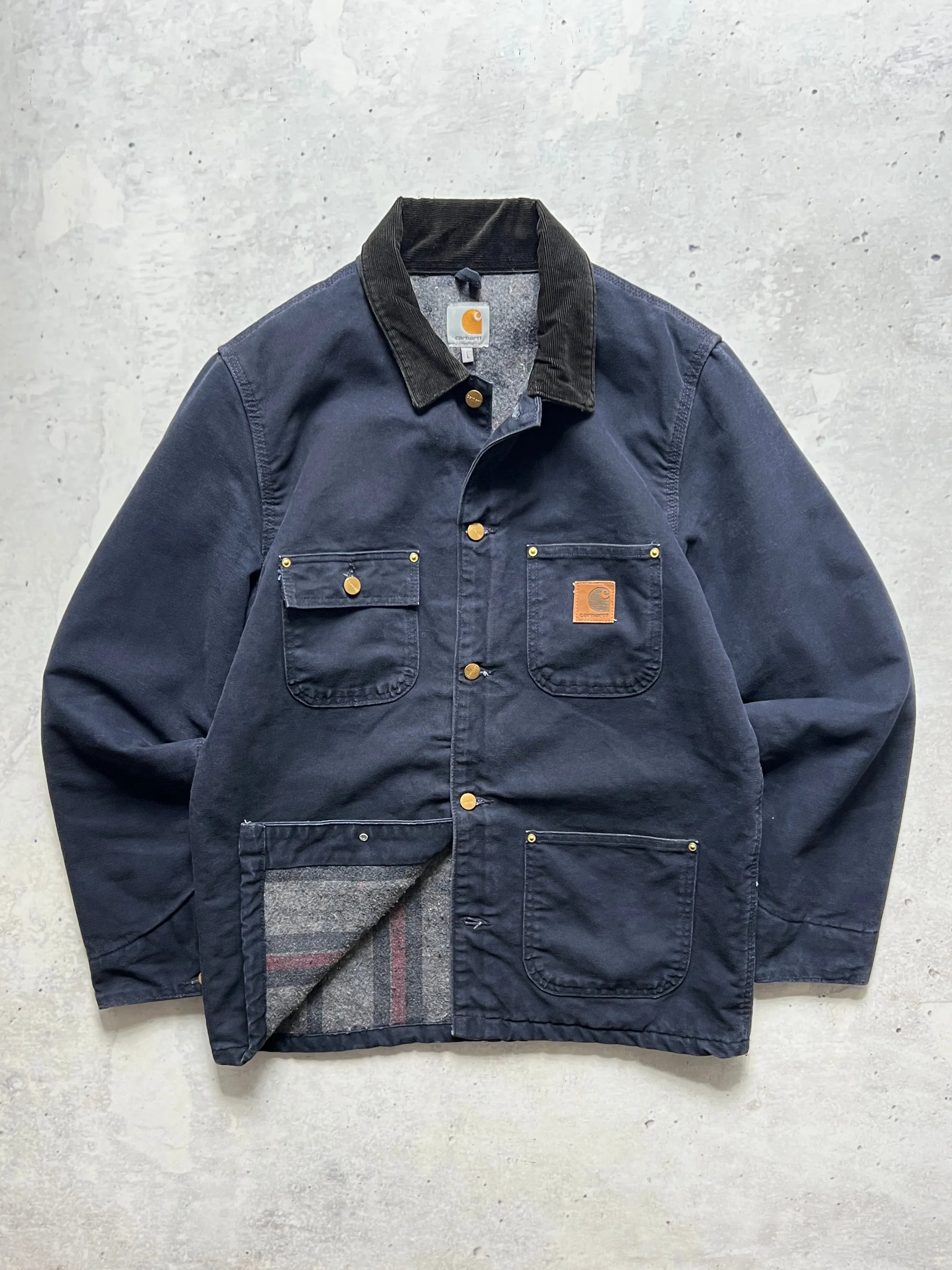 Carhartt Blanket Lined Chore Jacket (L)