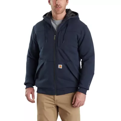 Carhartt Rain Defender Relaxed Fit Midweight Quilt-Lined Full-Zip Sweatshirt, 103312