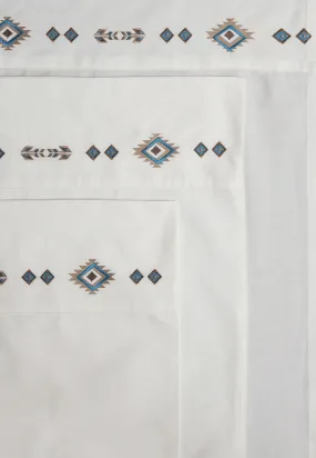 Carstens Southwest Embroidered Sheet Set - King