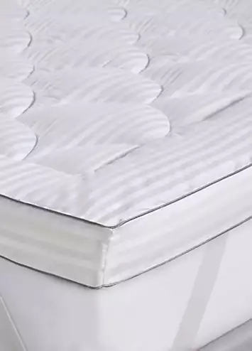 Cascade Home Wool Blend 5 cm Deep Mattress Enhancer | Kaleidoscope