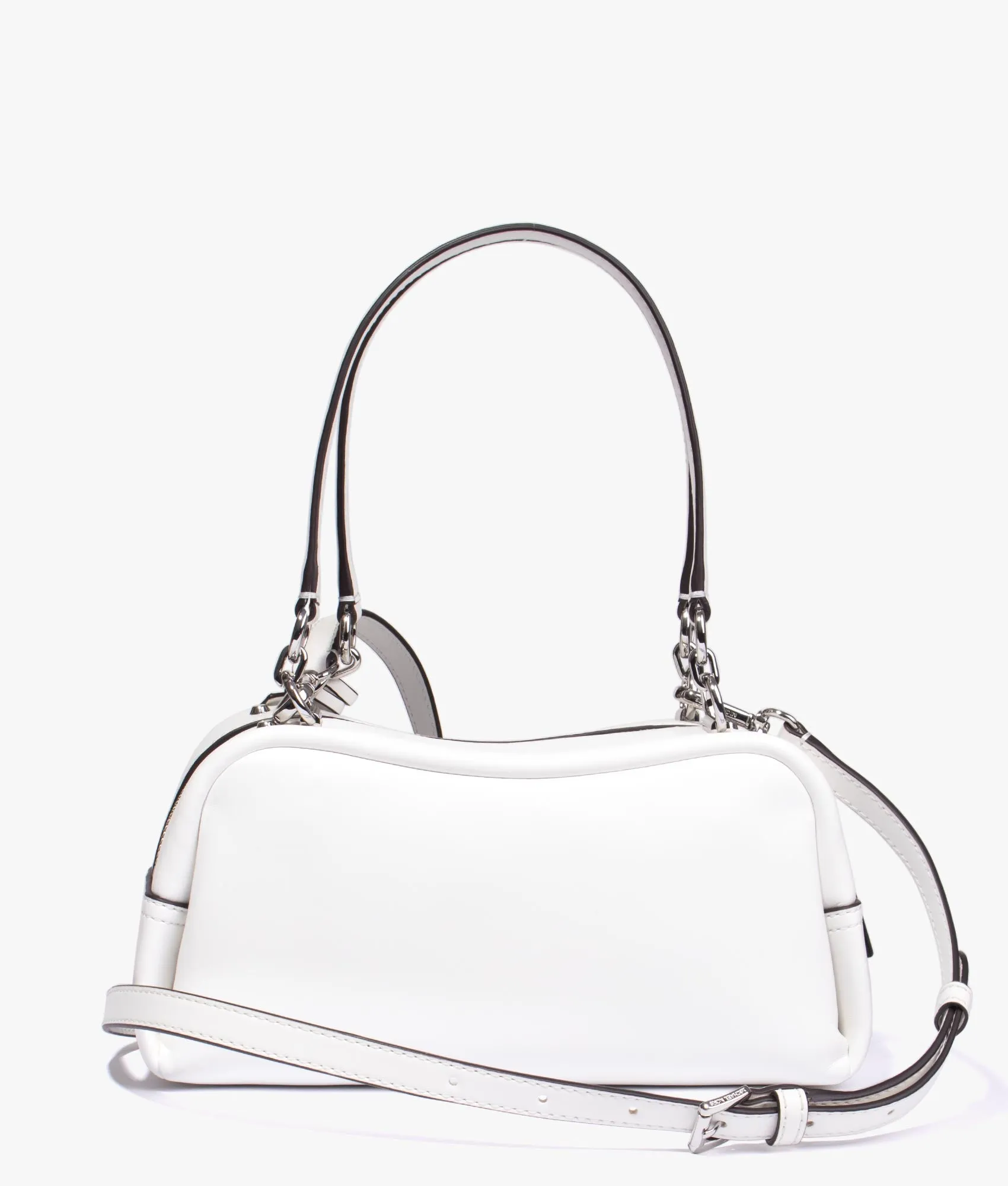 Cecily shoulder bag in optic white