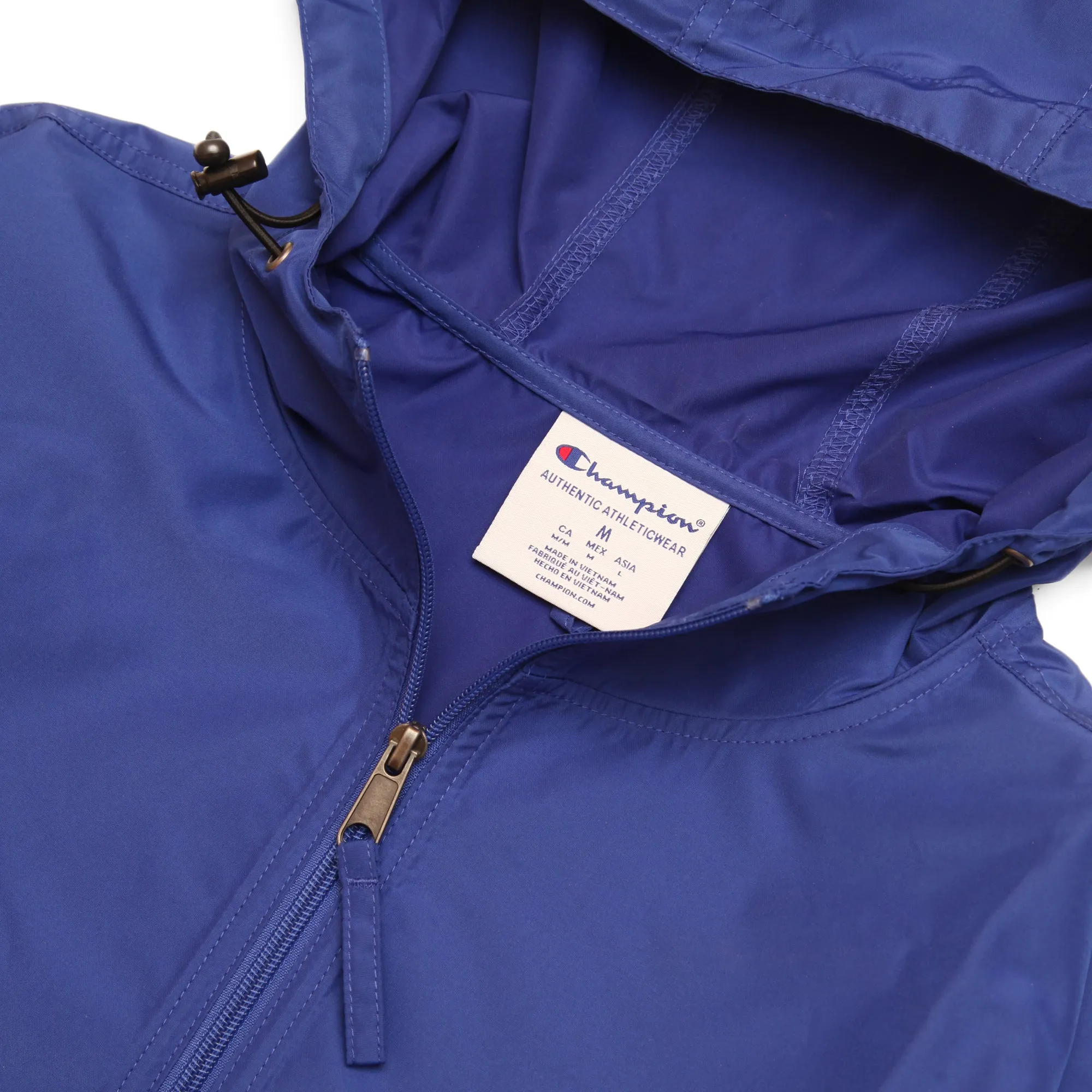 Champion - Packable Hooded Anorak Jacket - Royal