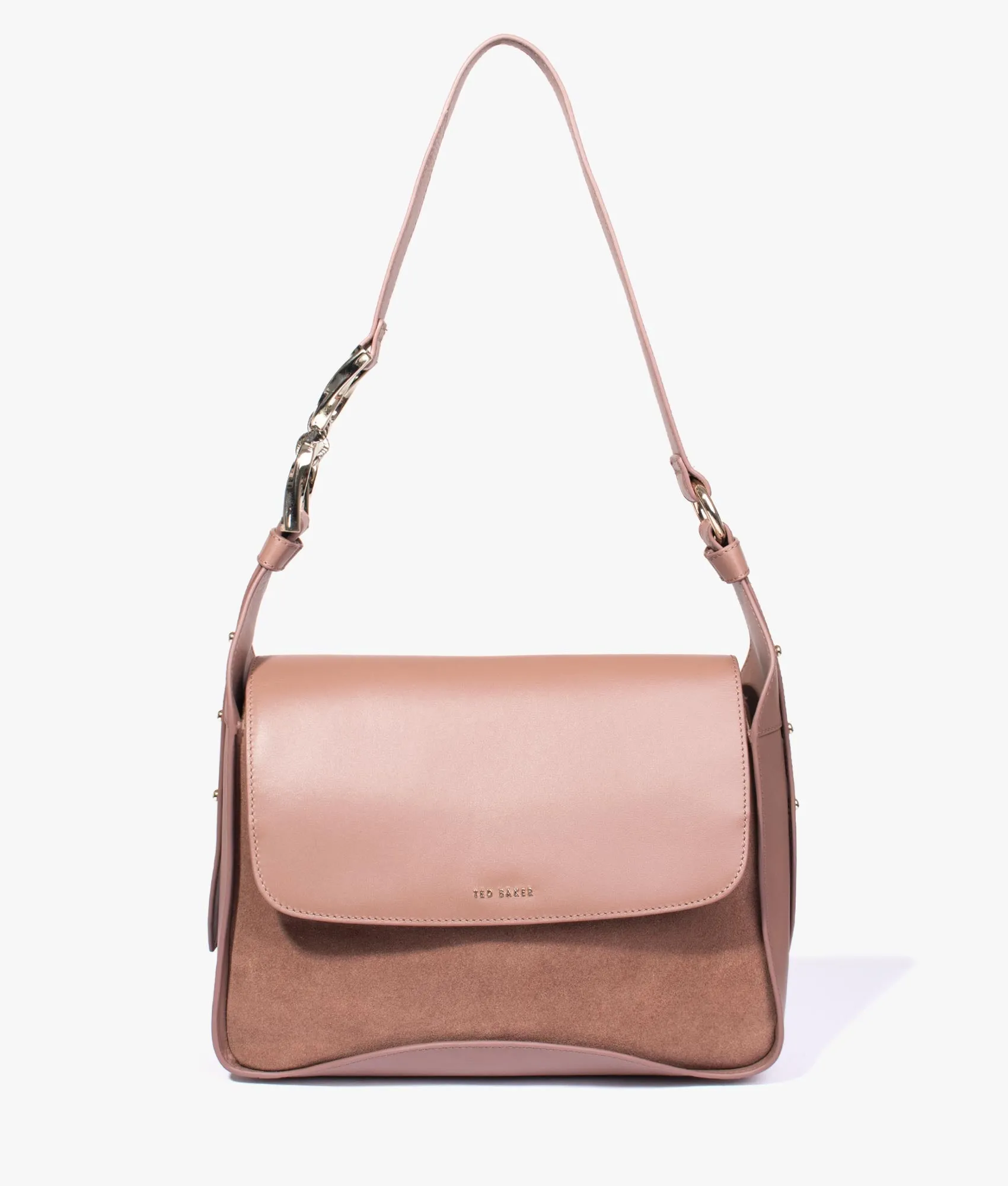 Cheriah chain detail mini shoulder bag in natural