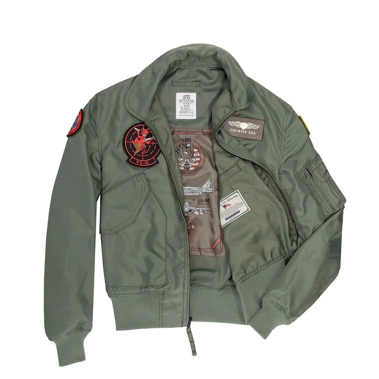 Cockpit USA “Movie Heroes” CWU-36/P Flight Jacket USA Made