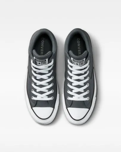 CONVERSE CHUCK TAYLOR ALL STAR MALDEN STREET MID - IRON GREY/WHITE/BLACK