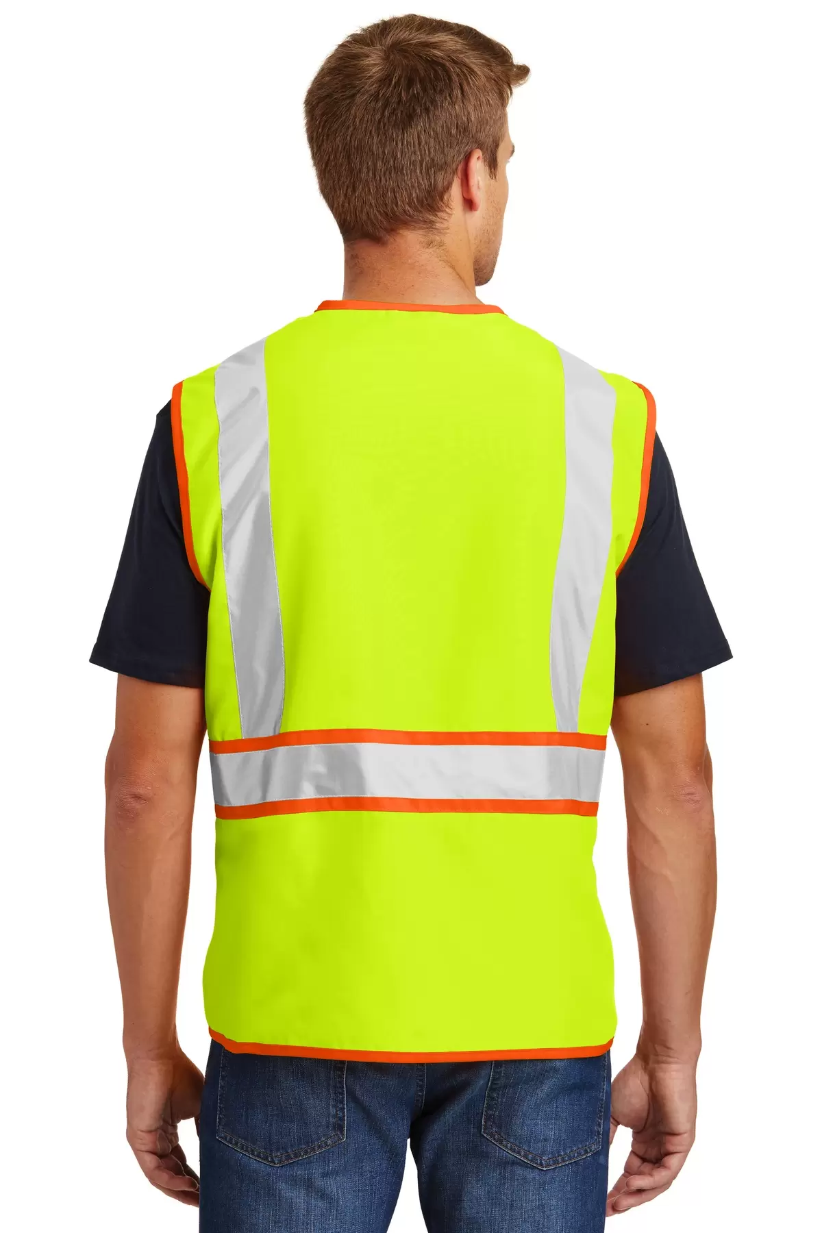 CornerStone ANSI Class 2 Dual Color Safety Vest CSV407 SKU: CSV407