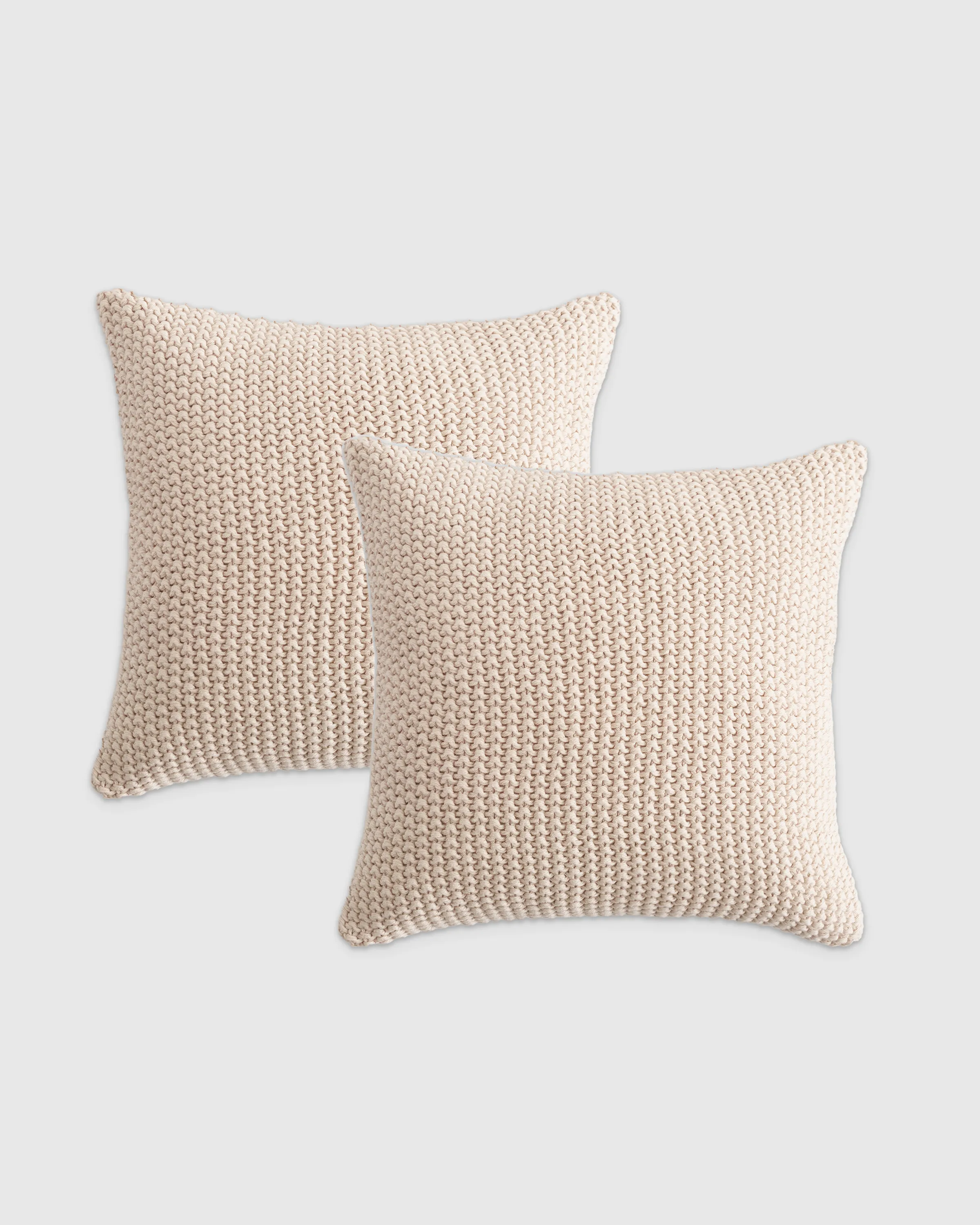 Cotton Fisherman Pillow Cover - Set of 2