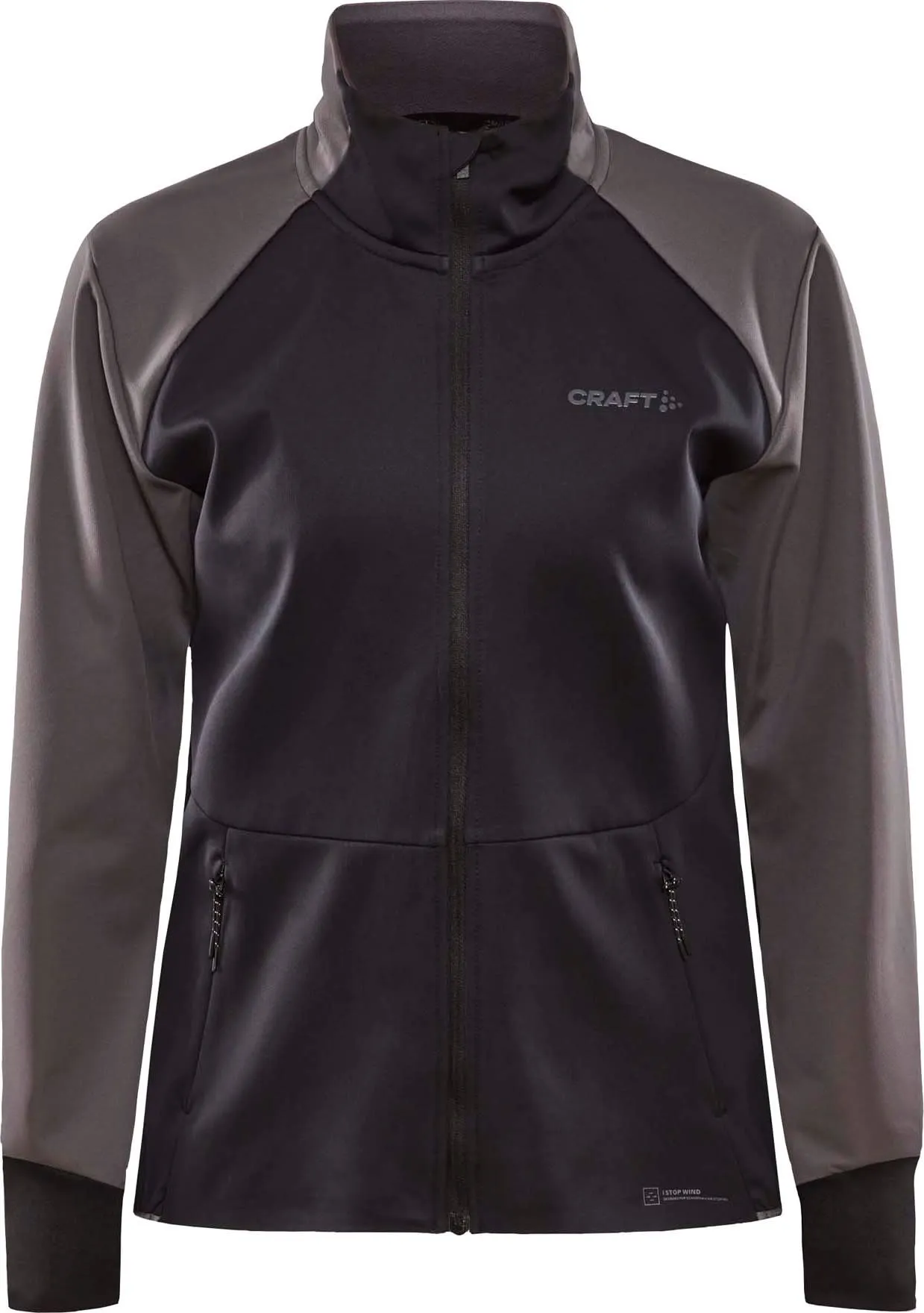 Craft Women's Core Nordic Training Jacket Black-Granite | Buy Craft Women's Core Nordic Training Jacket Black-Granite 