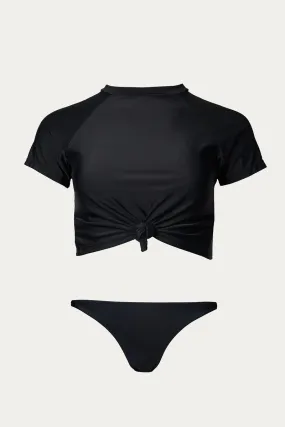 CROPPED TOP BIKINI SET