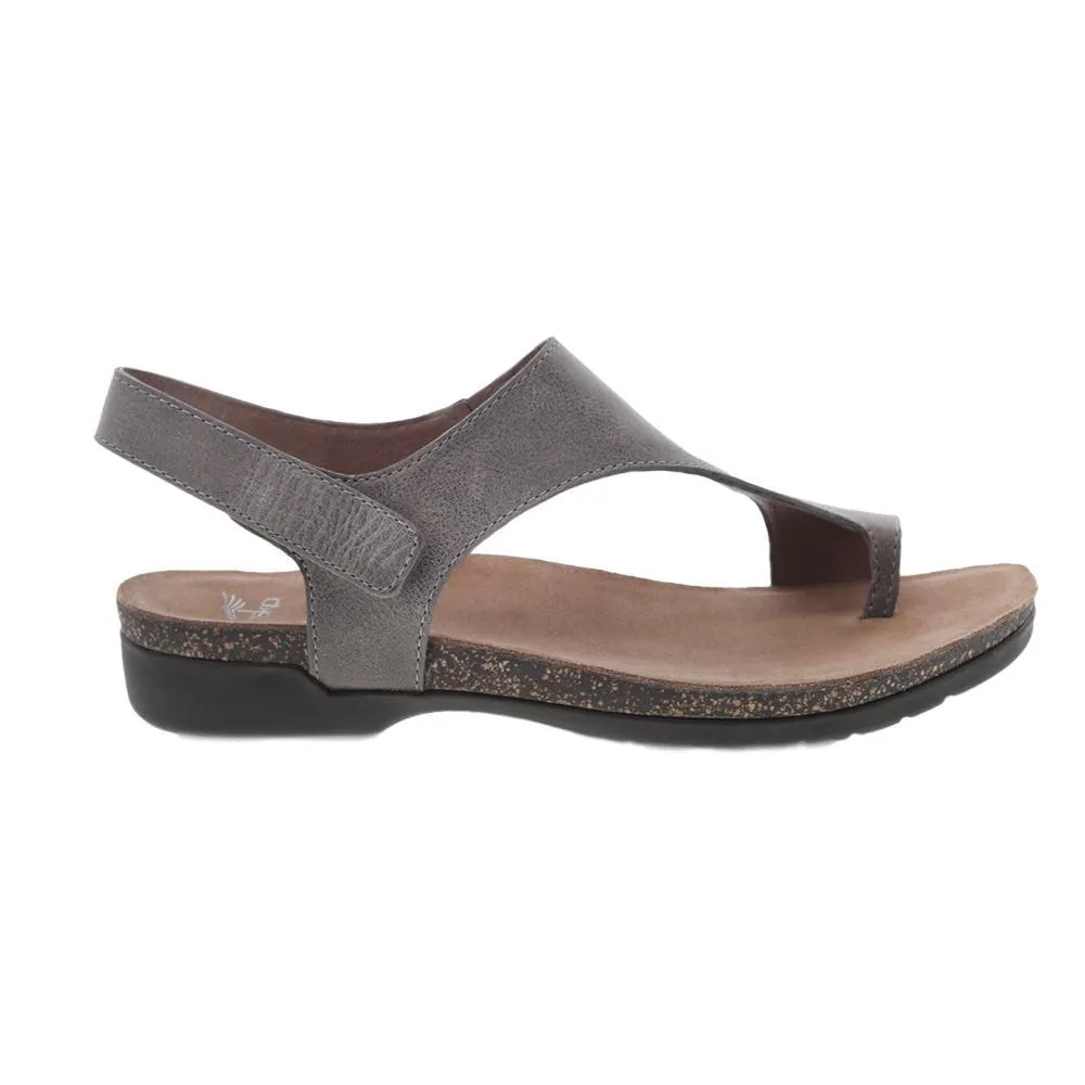 Dansko Women's Reece Stone Waxy Burnished Sandals