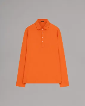 DANTENDORFER Cotton Long Sleeved Polo