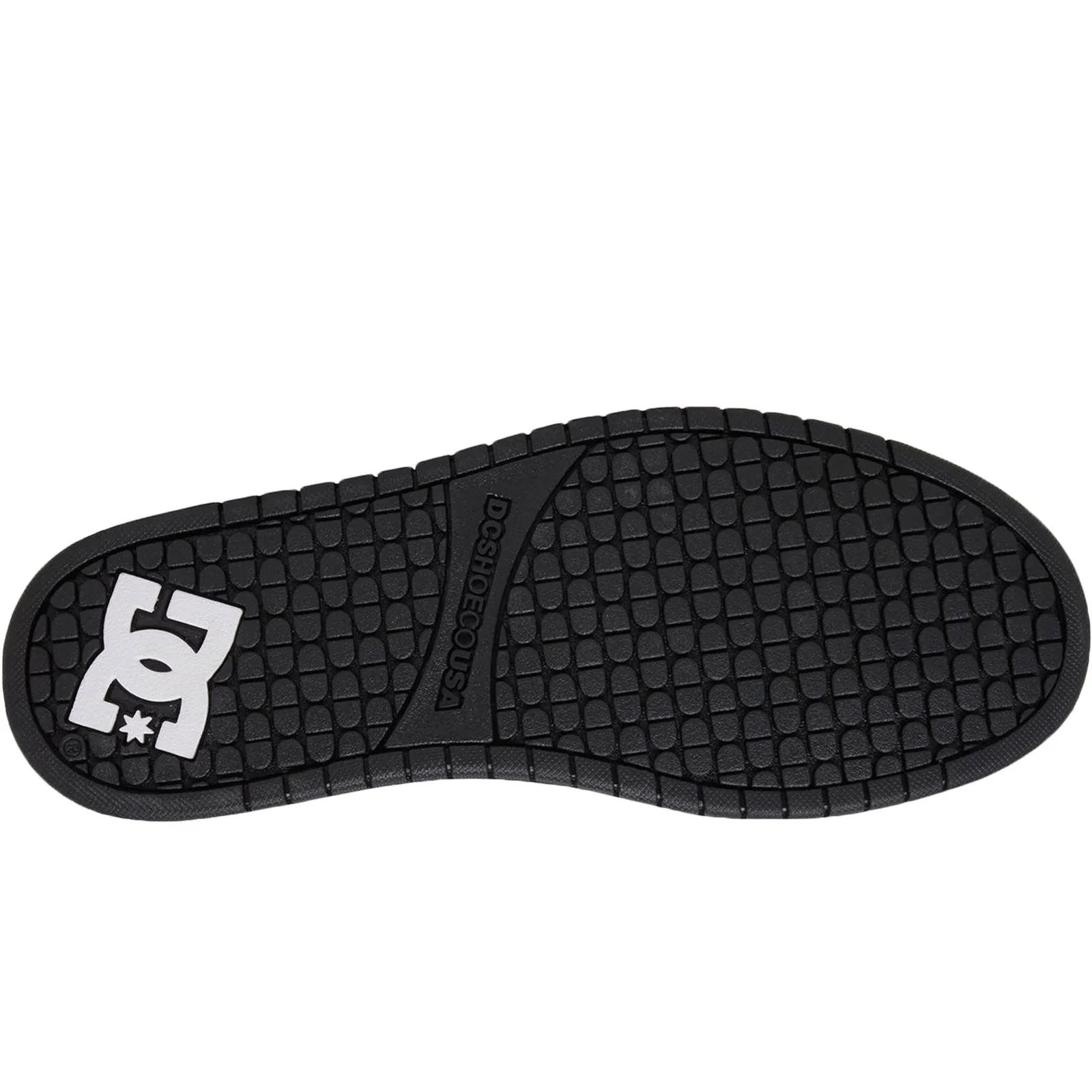 DC Shoes Mens Court Graffik Leather Trainers