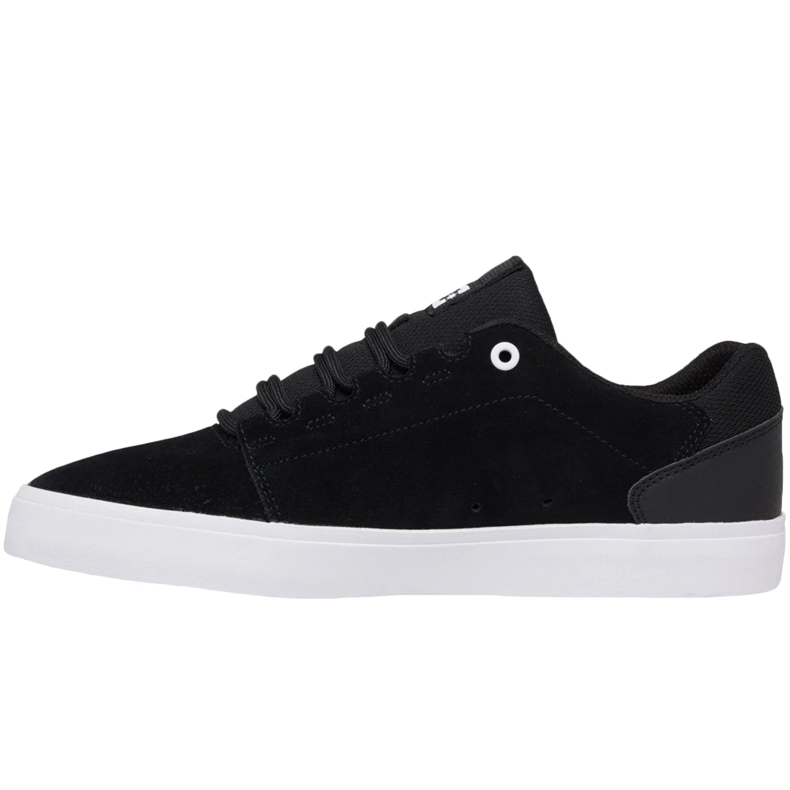 DC Shoes Mens Hyde Suede Casual Lace Up Trainers - Black