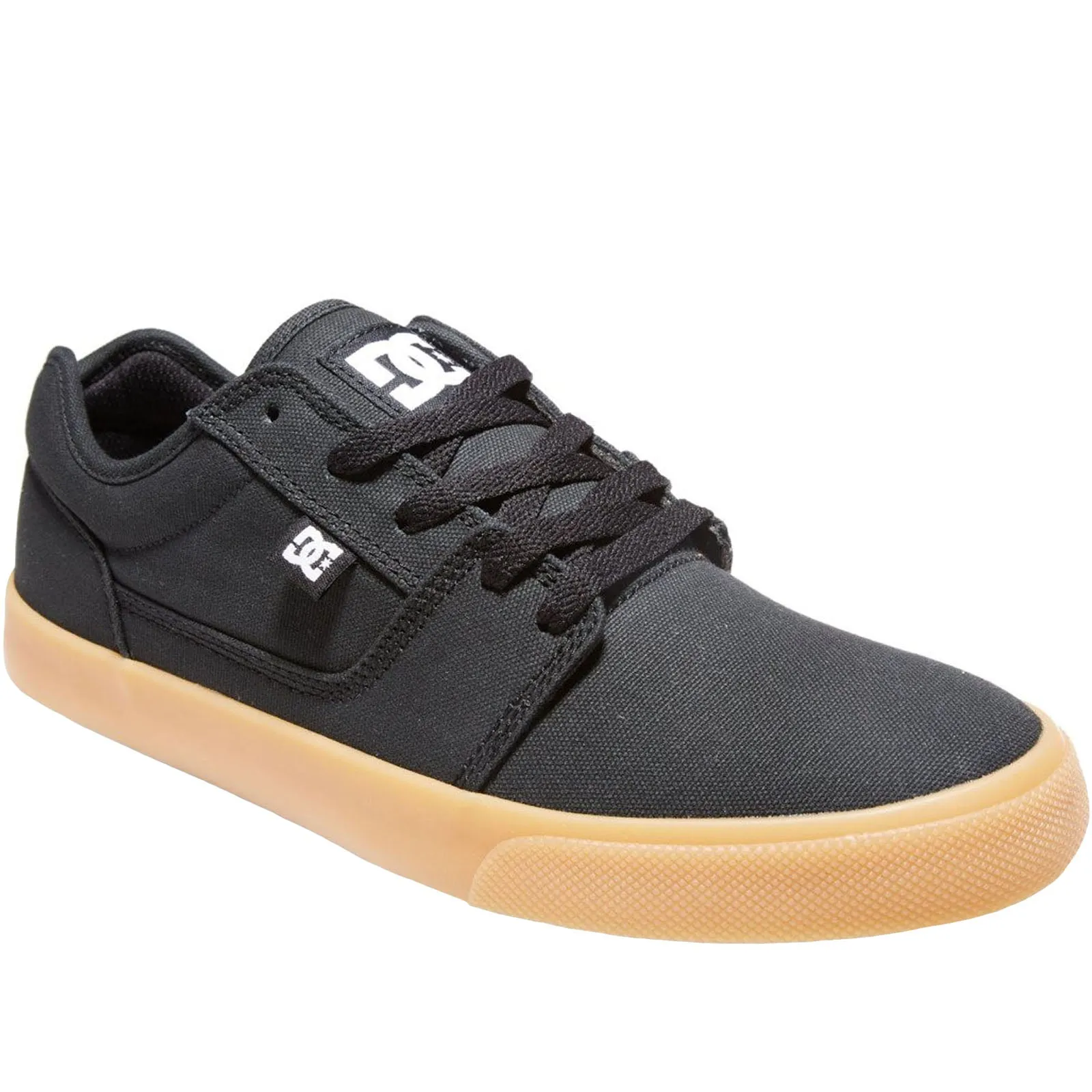 DC Shoes Mens Tonik TK Low Rise Canvas Trainers - Black