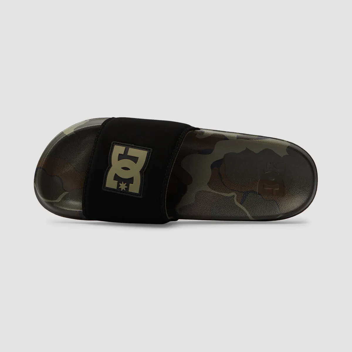 DC Slide SE Sandals - White/Black/Camo