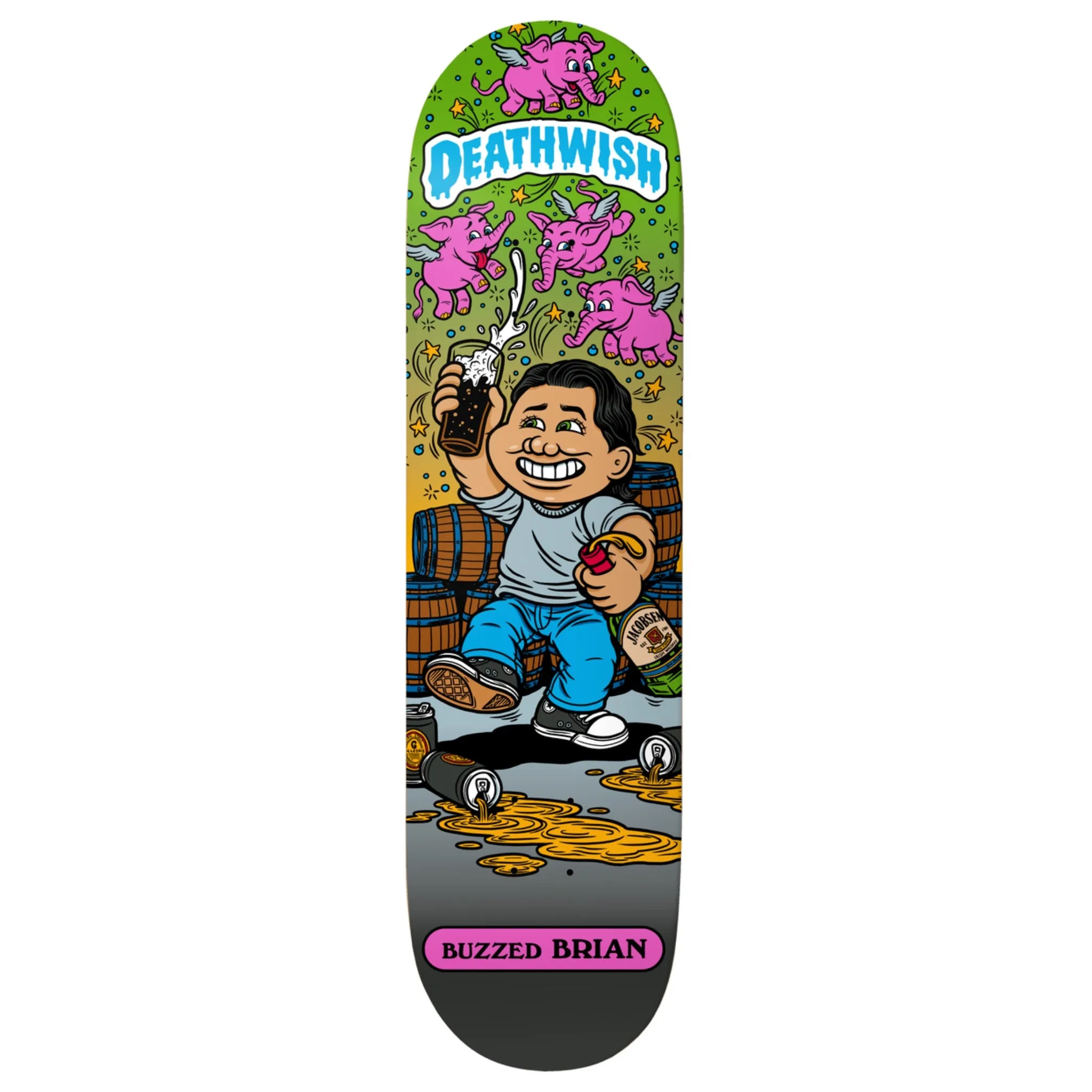 DEATHWISH SKATEBOARDS BOD LOW LIFE KIDS 8.38